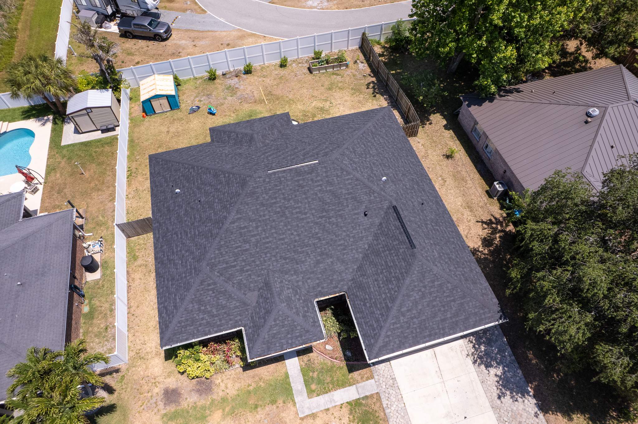 Full Residential Roof Replacement With Owens Corning Duration Shingles in Melbourne by Wiedmann Construction & Roofing
