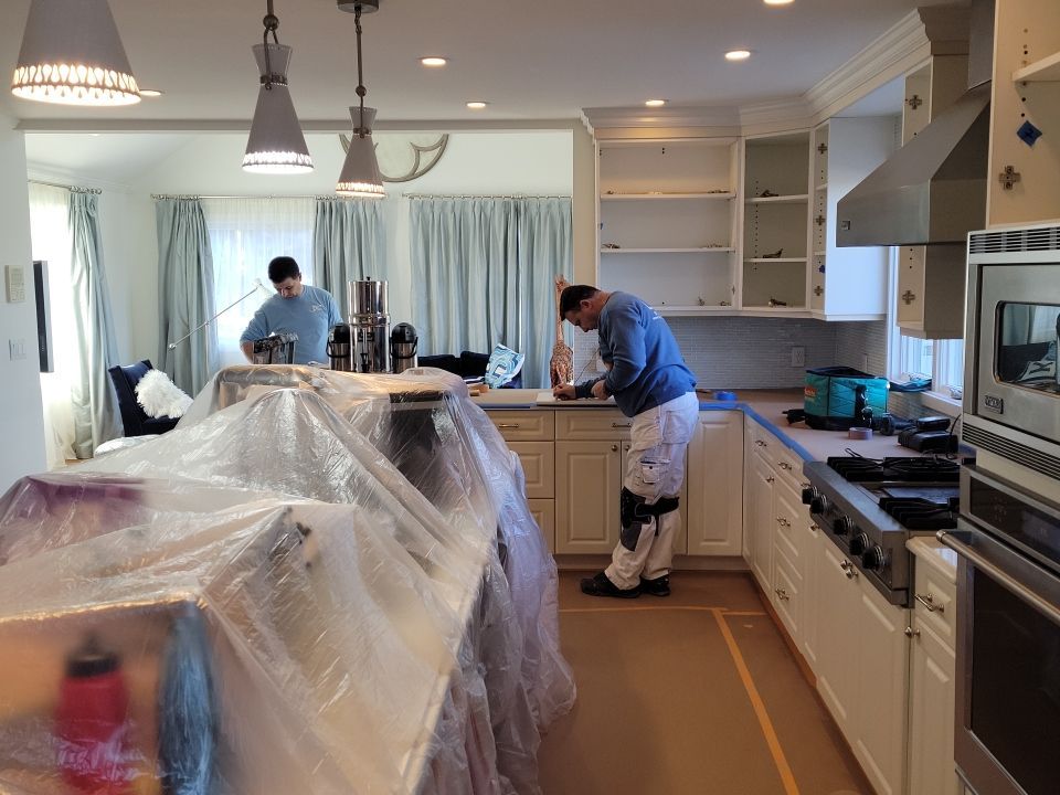 Kitchen Cabinet Refinishing by Spectrum Painting, LLC