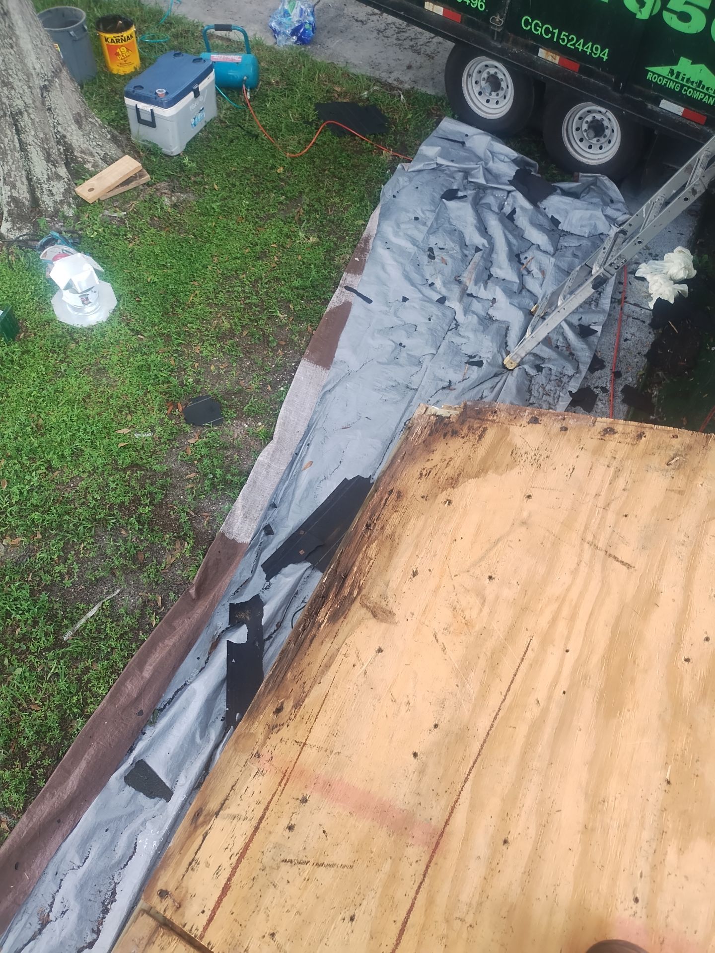 Project in St. Petersburg 33710 by Mitchell Roofing Company LLC 