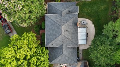 Roswell, GA Roof Replacement, GAF Timberline HDZ Charcoal Black