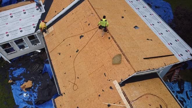 Residential Roofing Installation using asphalt shingle roofing by Galian Roofing LLC