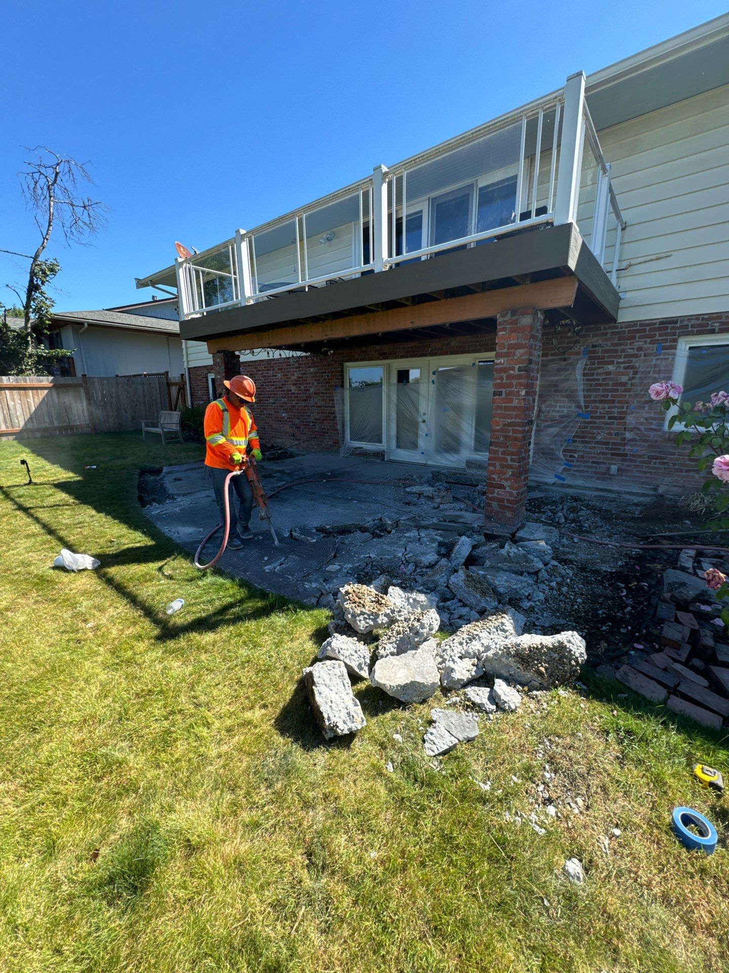 Susan | Concrete Patio by Jireh Asphalt & Concrete Inc 