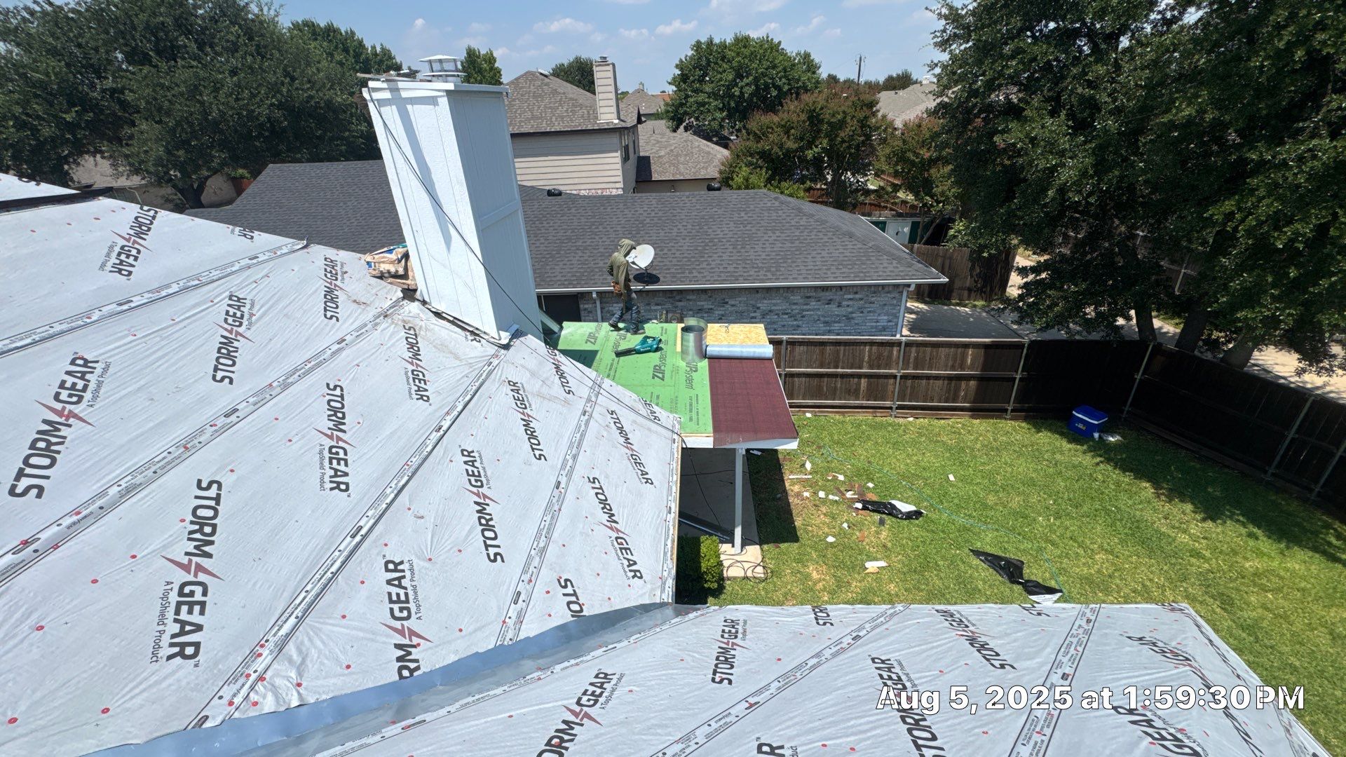 Project in McKinney by Rhino Roofing and General Contracting, LLC