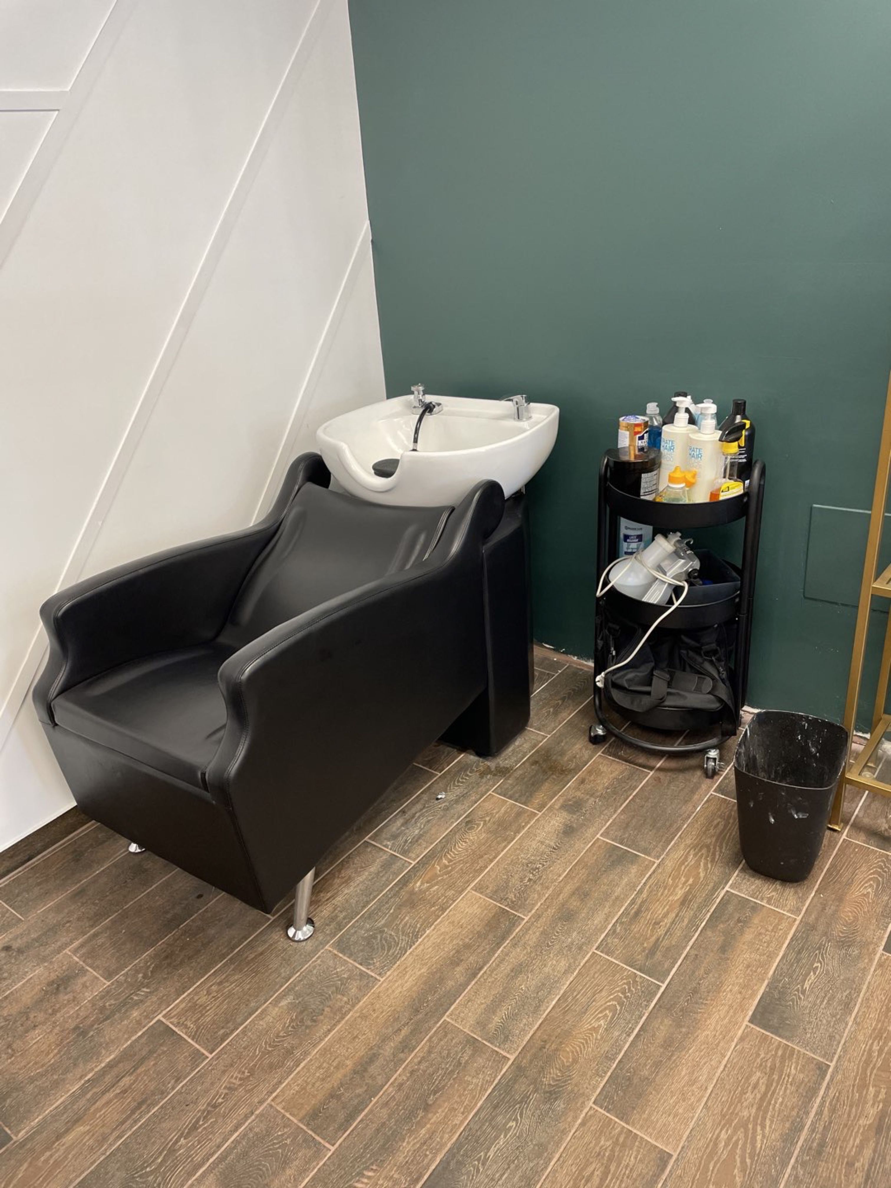 Hair Washing Sink Installation by Stake Plumbing and Heating