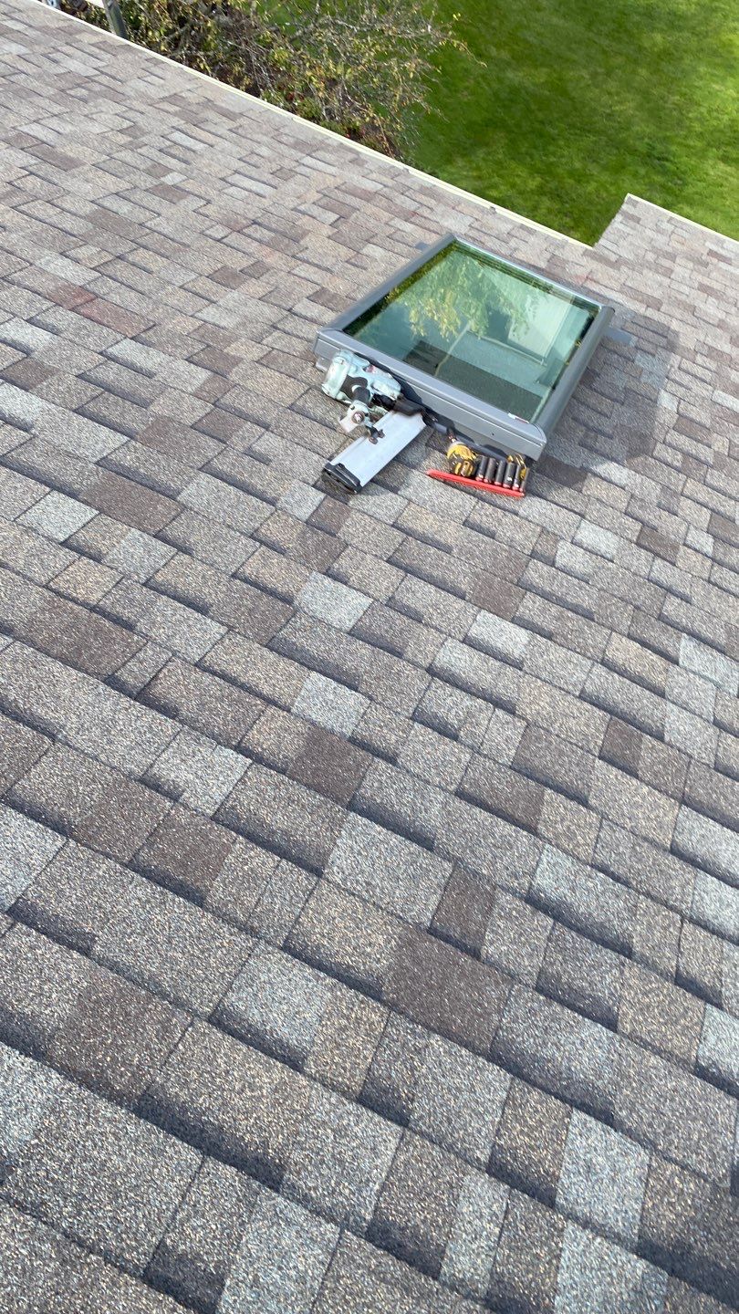 Residential Roofing Installation using Owens Corning Duration Driftwood by Absolute Roofing and Construction