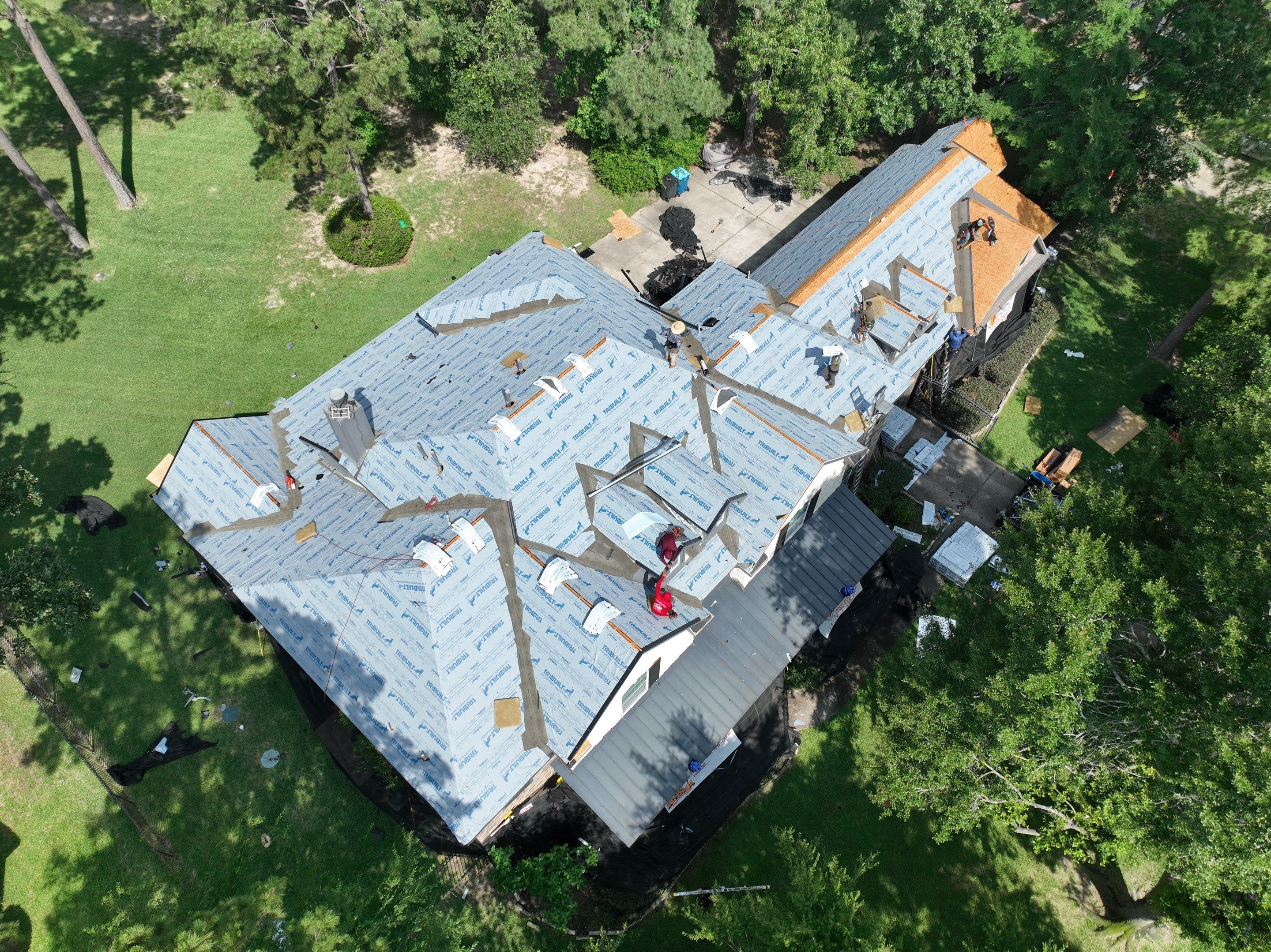 Roof Replacement - The Woodlands Texas by Roof Concepts Construction