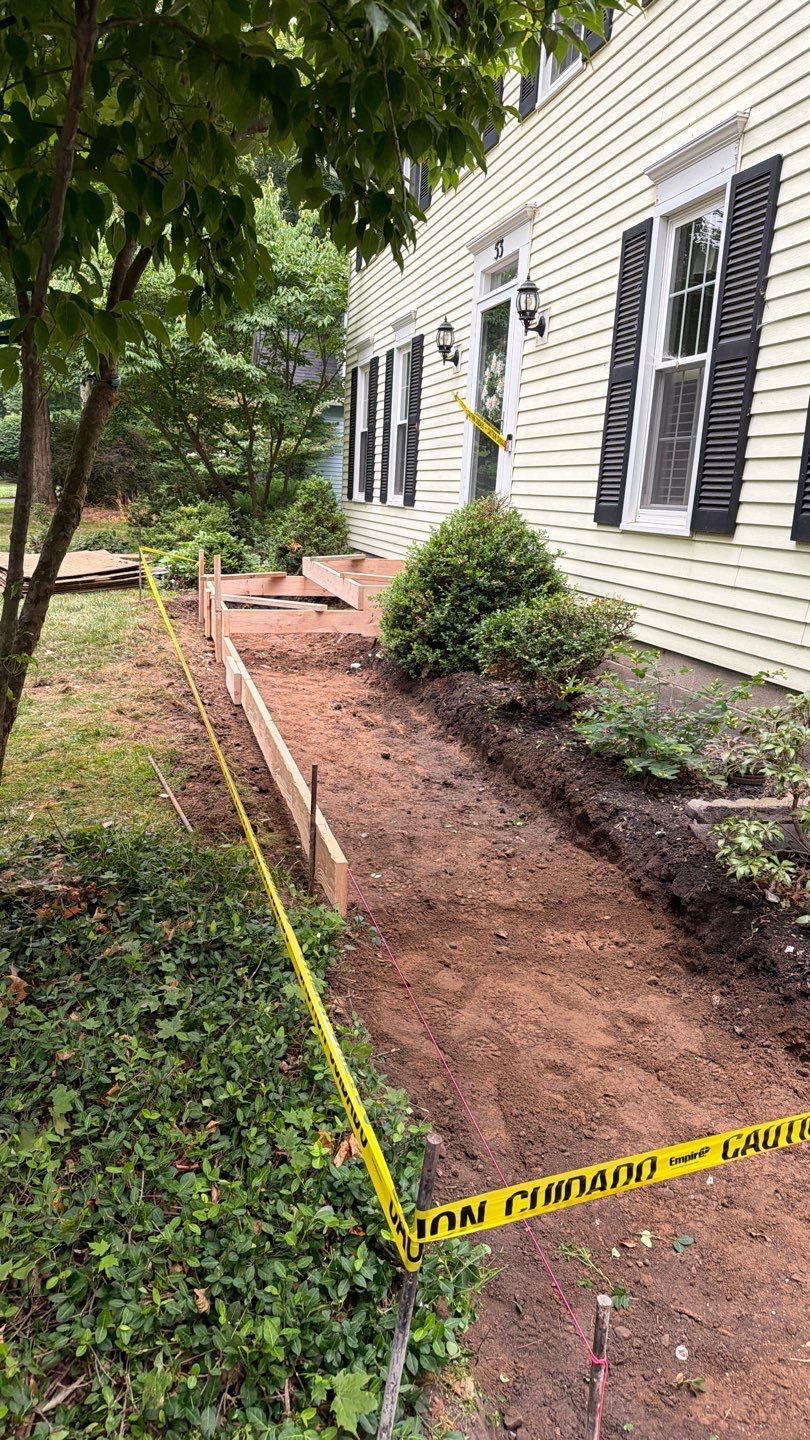 Fairport Oxford Slate Stamped Walkway by NG Masonry & Construction LLC