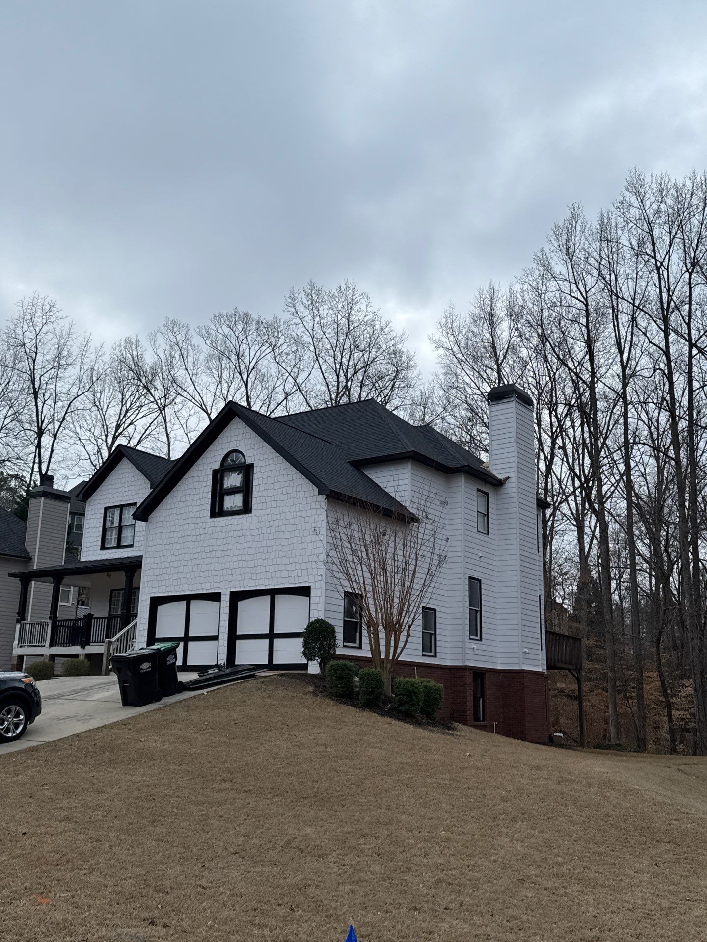 Exterior Painting and Trim Transformation in Acworth Georgia by Swift Home Renovations