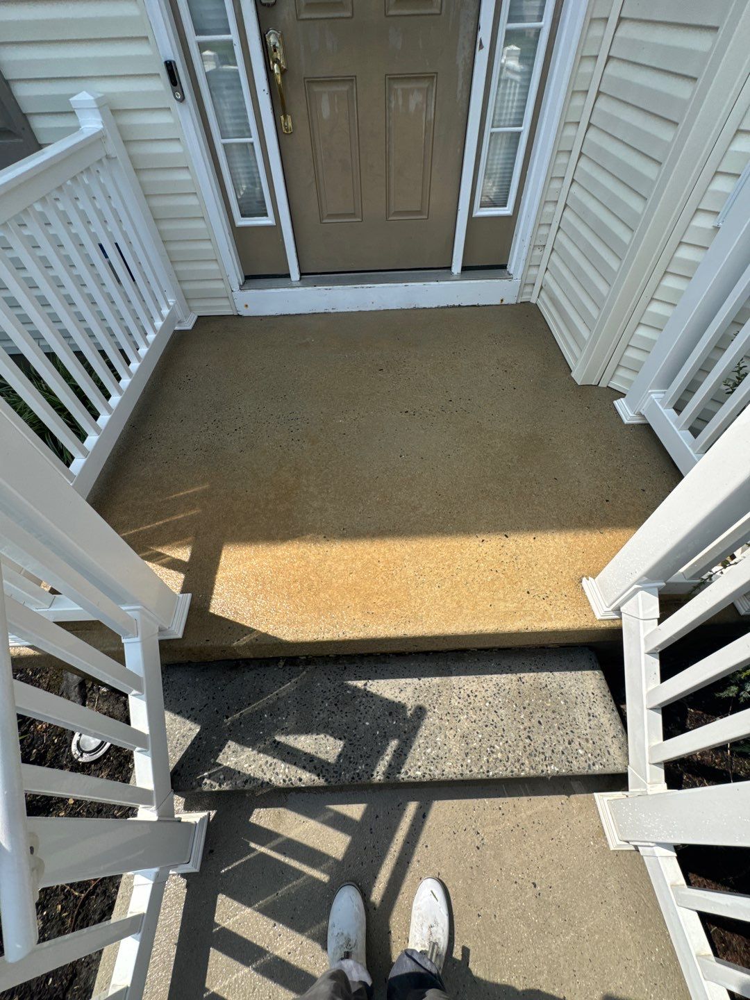 Residential Cleaning using House SoftWash by SJ Exterior