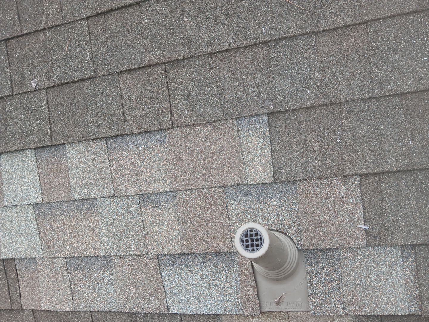 Hail Damage using Owen's Corning Duration (Lifetime) Shingles by Roof Repair Company