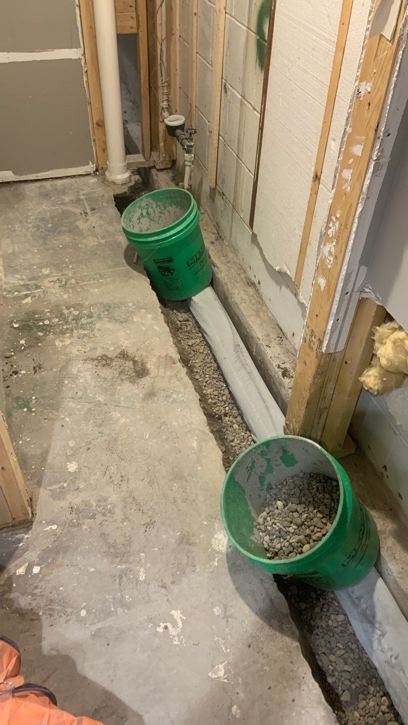 Anoka Drain Tile by Waterproofing Northeast