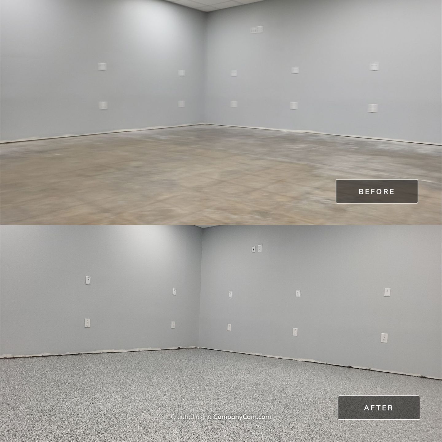 Upgraded Commercial Office Space by Revival Concrete Coatings