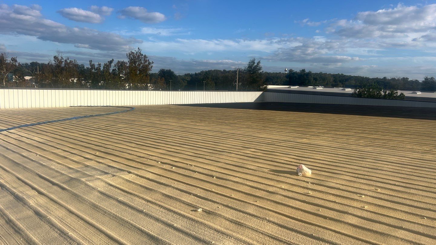Orlando Commercial Metal Roof Restoration and Silicone Coating System by CES Roofing