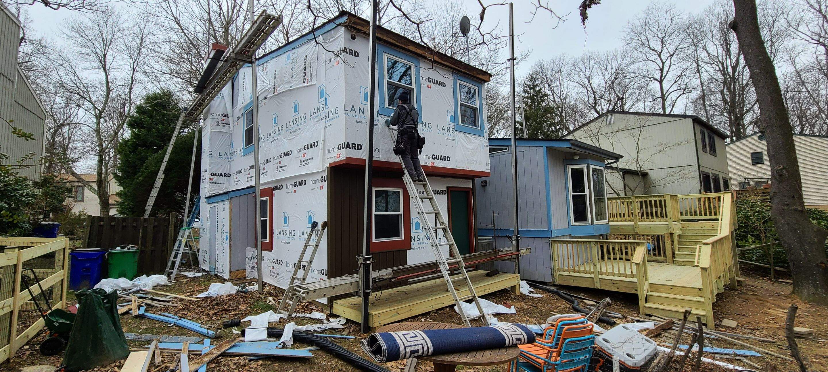 Full house makover by Window Depot of Annapolis