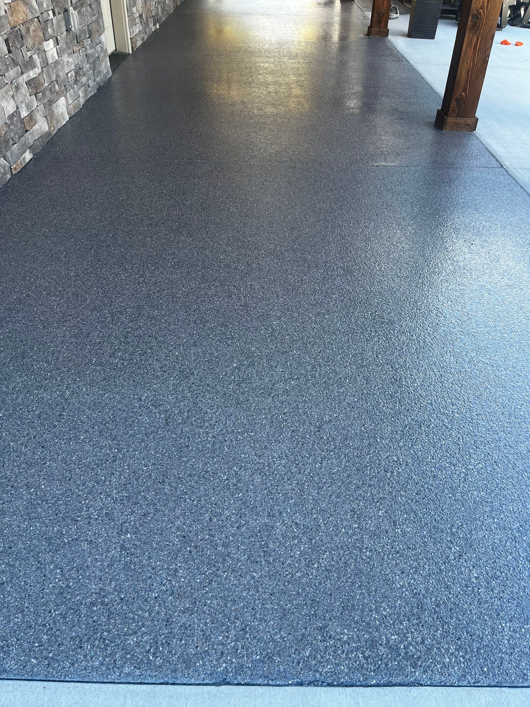 Patio Floor Coating using Briar by My Garage Floor Guys