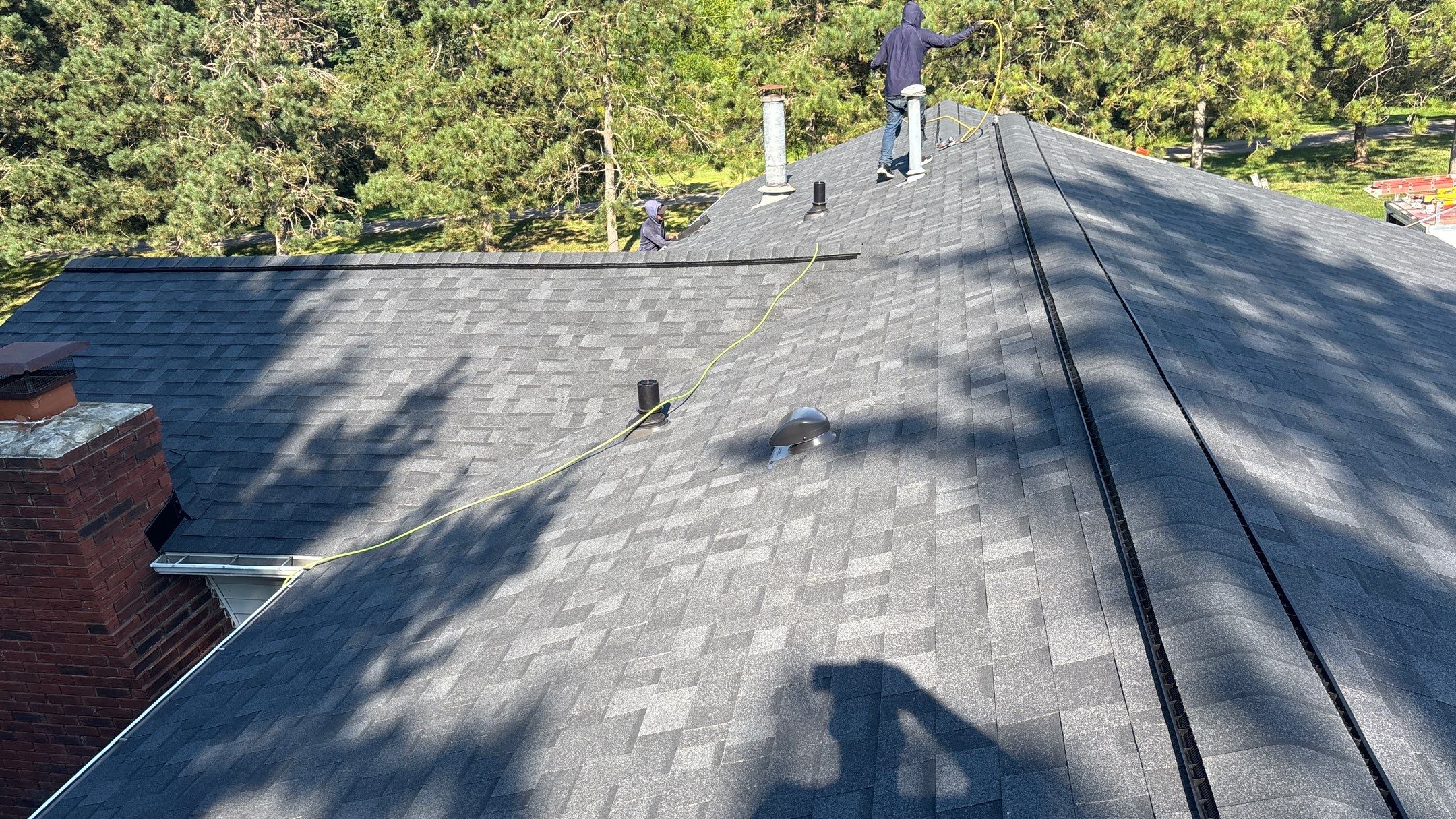 Roof Replacement using Owens Corning Onyx Black by 180 Contractors