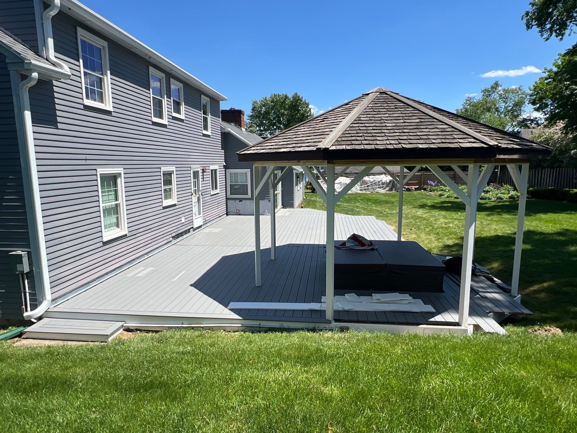 Deck Repair using Trex Select Decking by Chagnon Building & Remodeling LLC