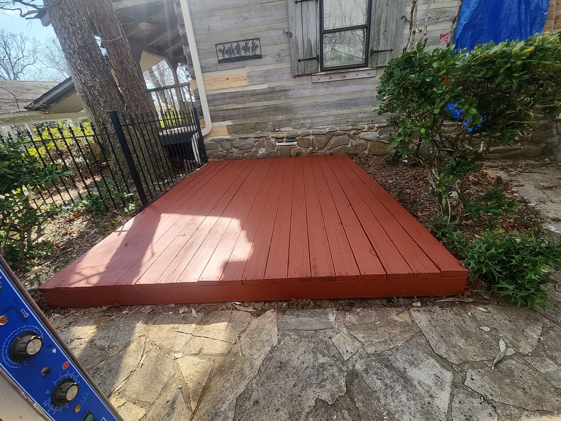 Coated Deck using Wood Sealant + Stain by DuraSeal
