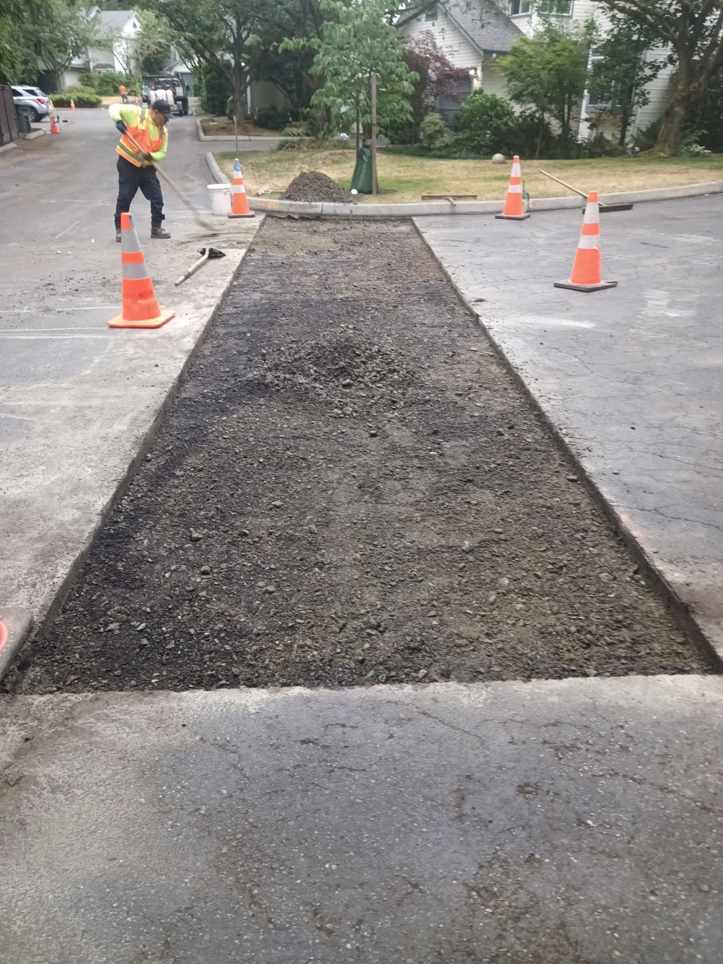 Curb Repaint | Seattle  by Jireh Asphalt & Concrete Inc 