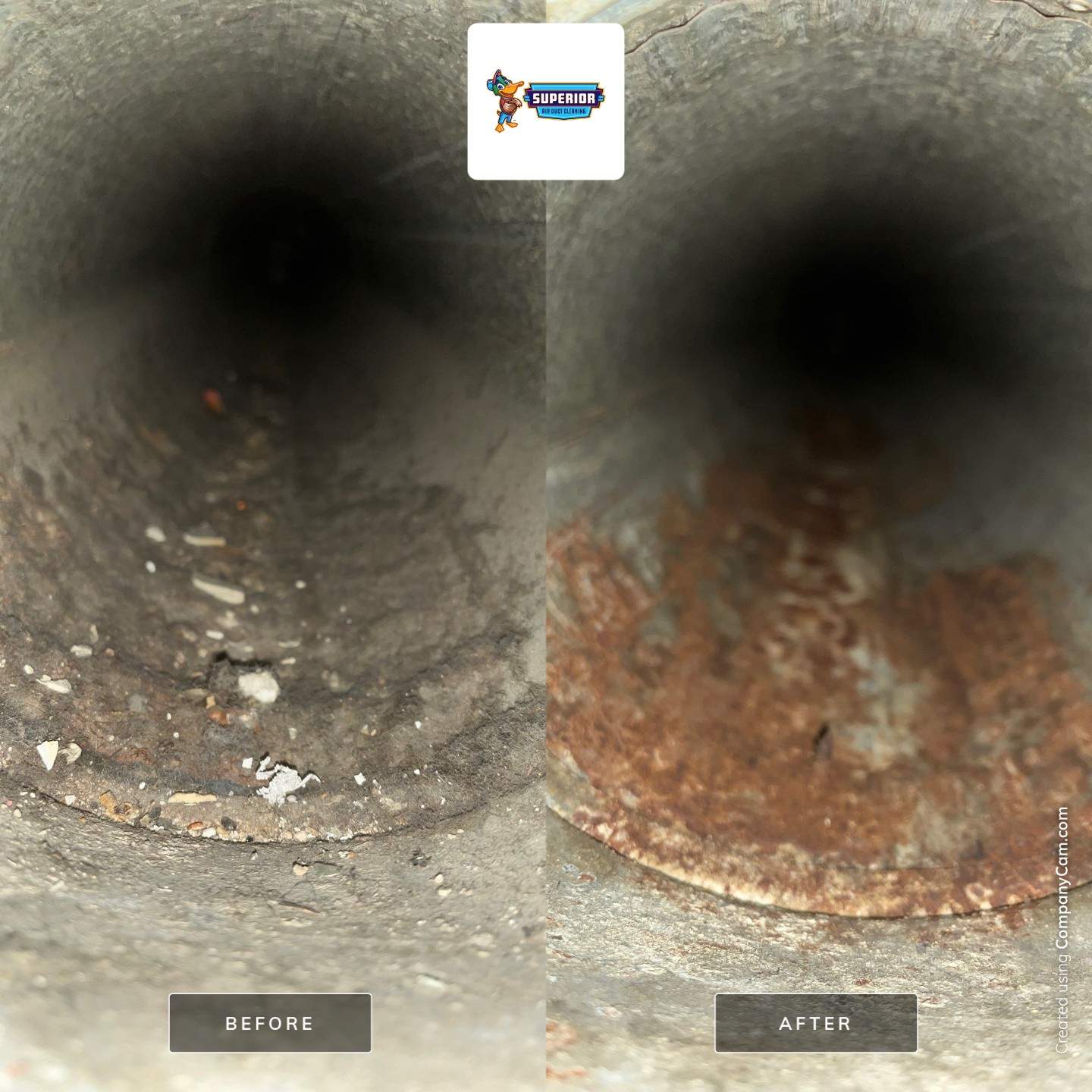 Air Duct Cleaning With a Vacuum Truck in Cranberry Twp, PA by Superior Air Duct Cleaning