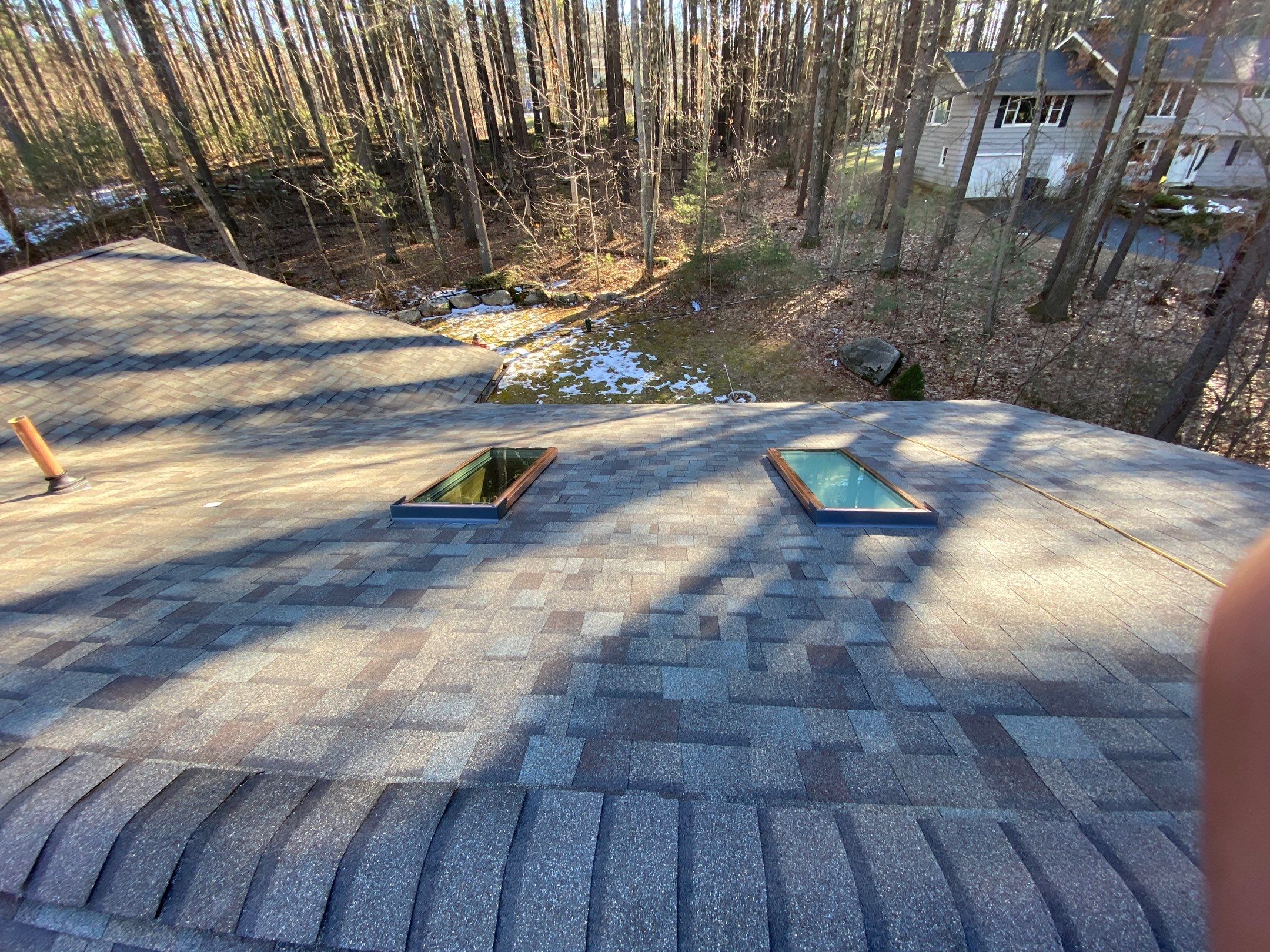 Residential Roofing Installation using Owens Corning TruDefinition by Sensible Home Solutions