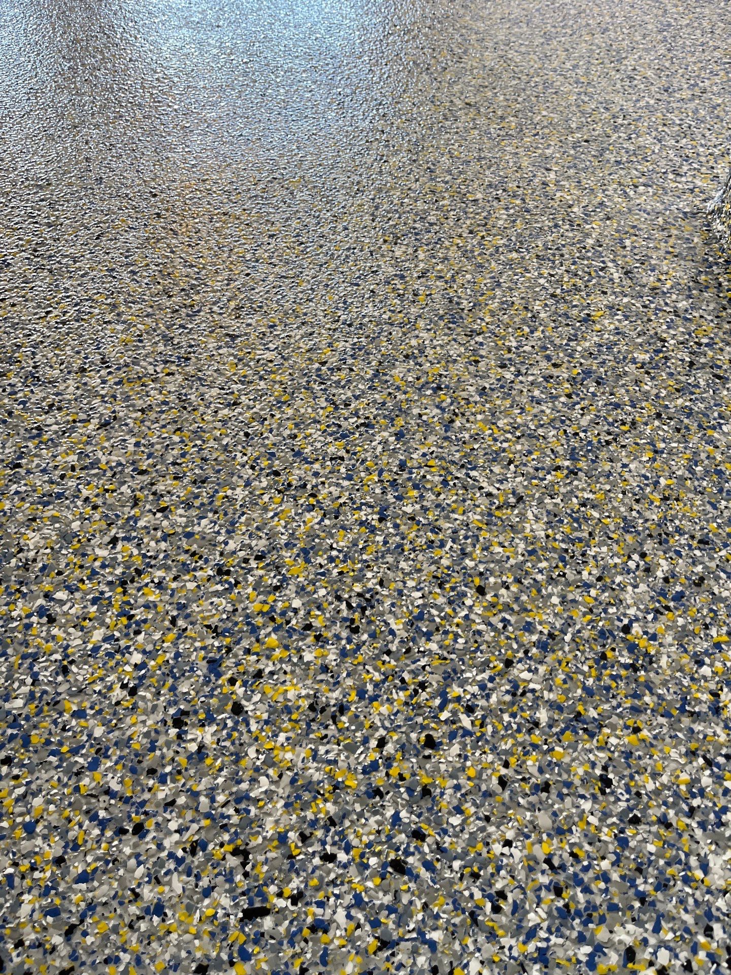 Garage Floor Coating using Custom Color by My Garage Floor Guys