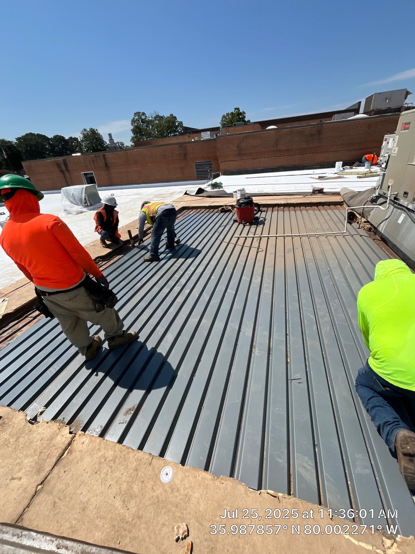 Project in High Point by Allied Roofing Company Incorporated