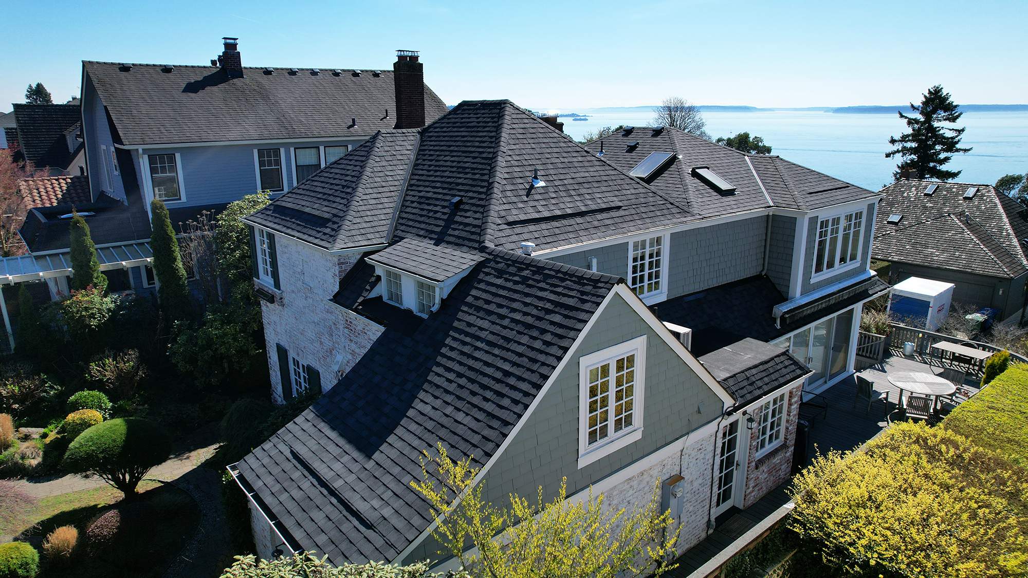 Residential Roofing Installation using GAF HDZ Shingles by Roofing Formula LLC