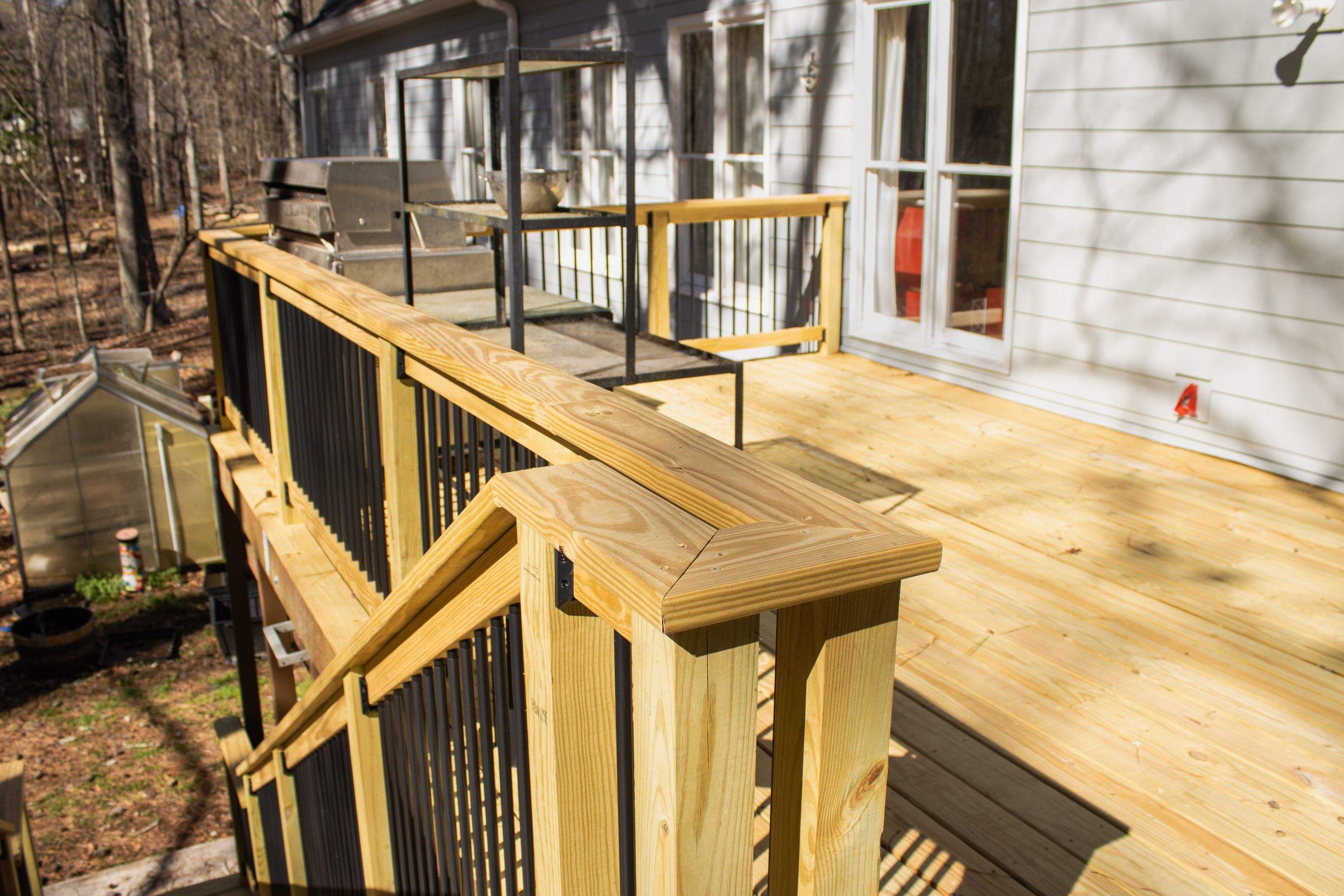 Lawrenceville, GA Deck Resurface using Pressure Treated Pine by Nelson Exteriors 