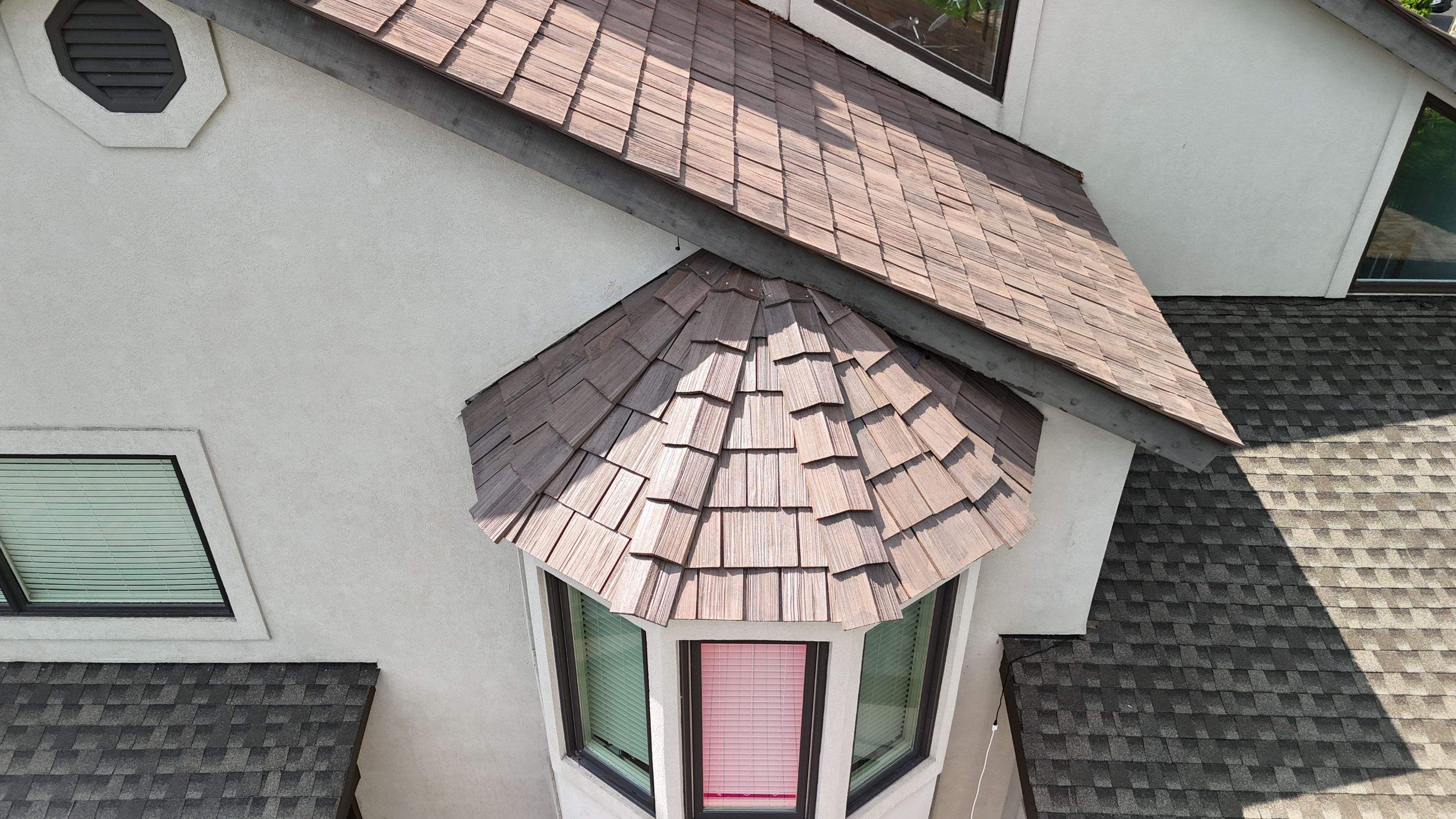 BRAVA Cedar Shake - Sierra by Redemption Roofing And Construction 