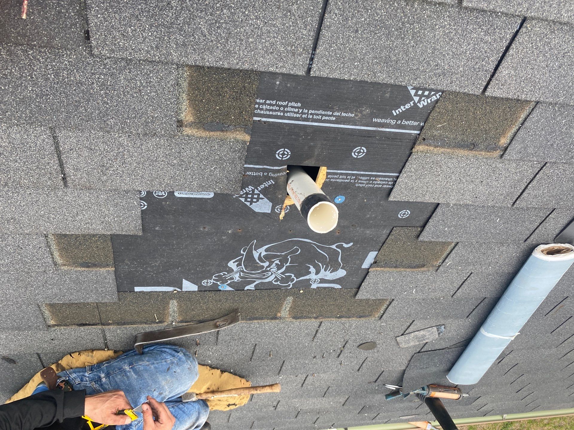 Residential Roofing Repair using Owen's Corning Duration (Lifetime) Shingles by Roof Repair Company