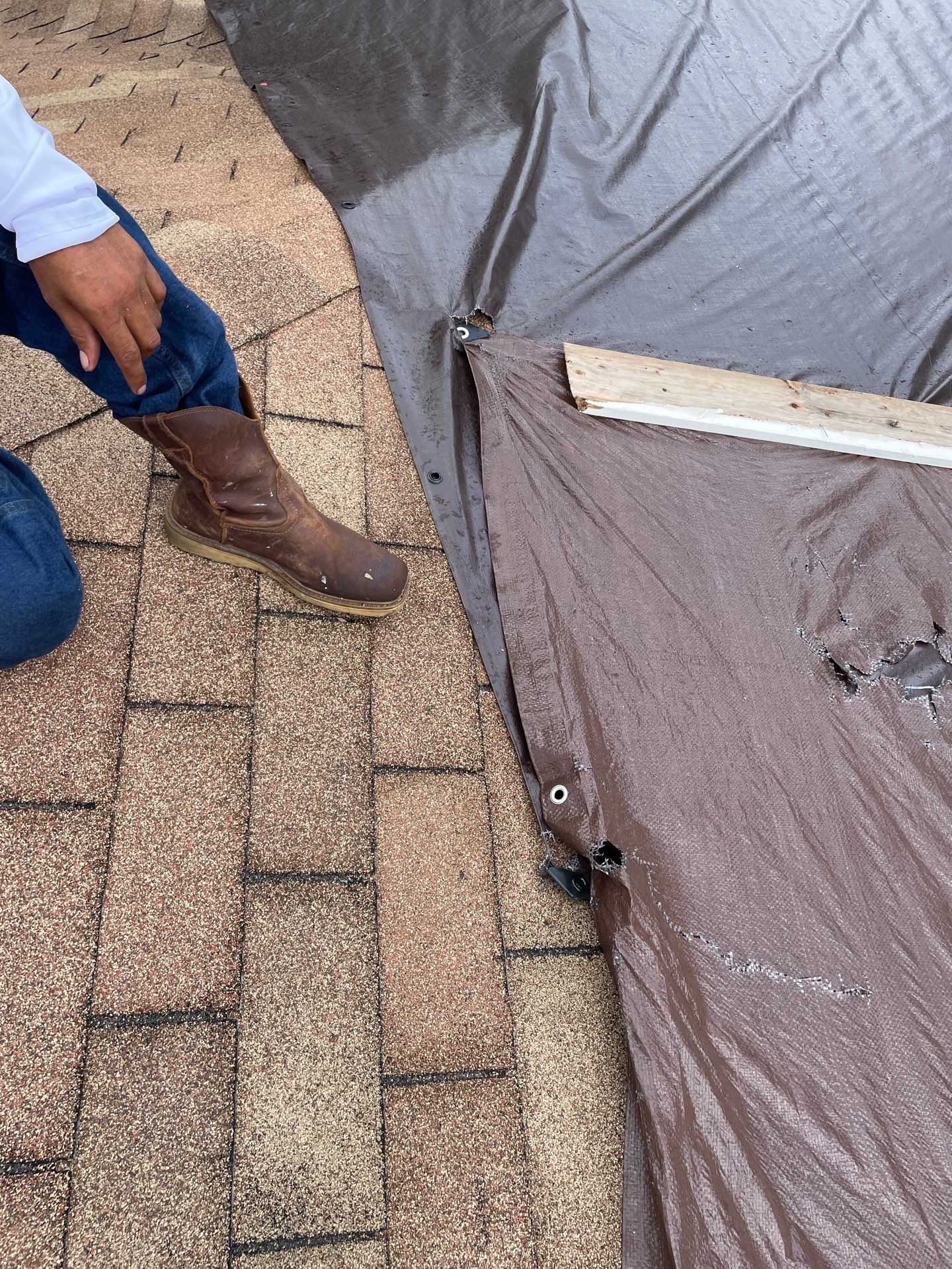 Residential Roofing Repair using Owen's Corning Duration (Lifetime) Shingles by Roof Repair Company