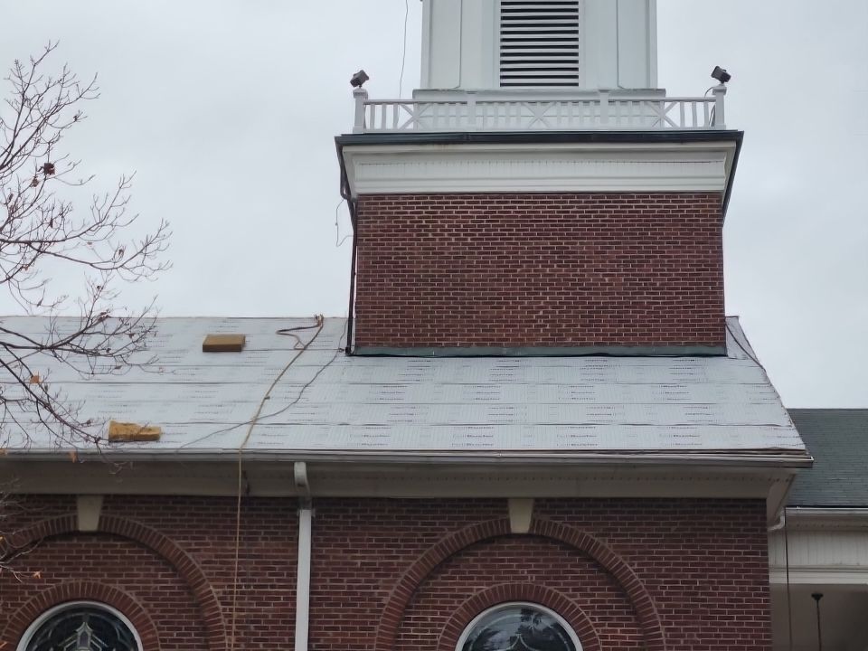 Mebane United Methodist Church by Just In Time Roofing and Restoration