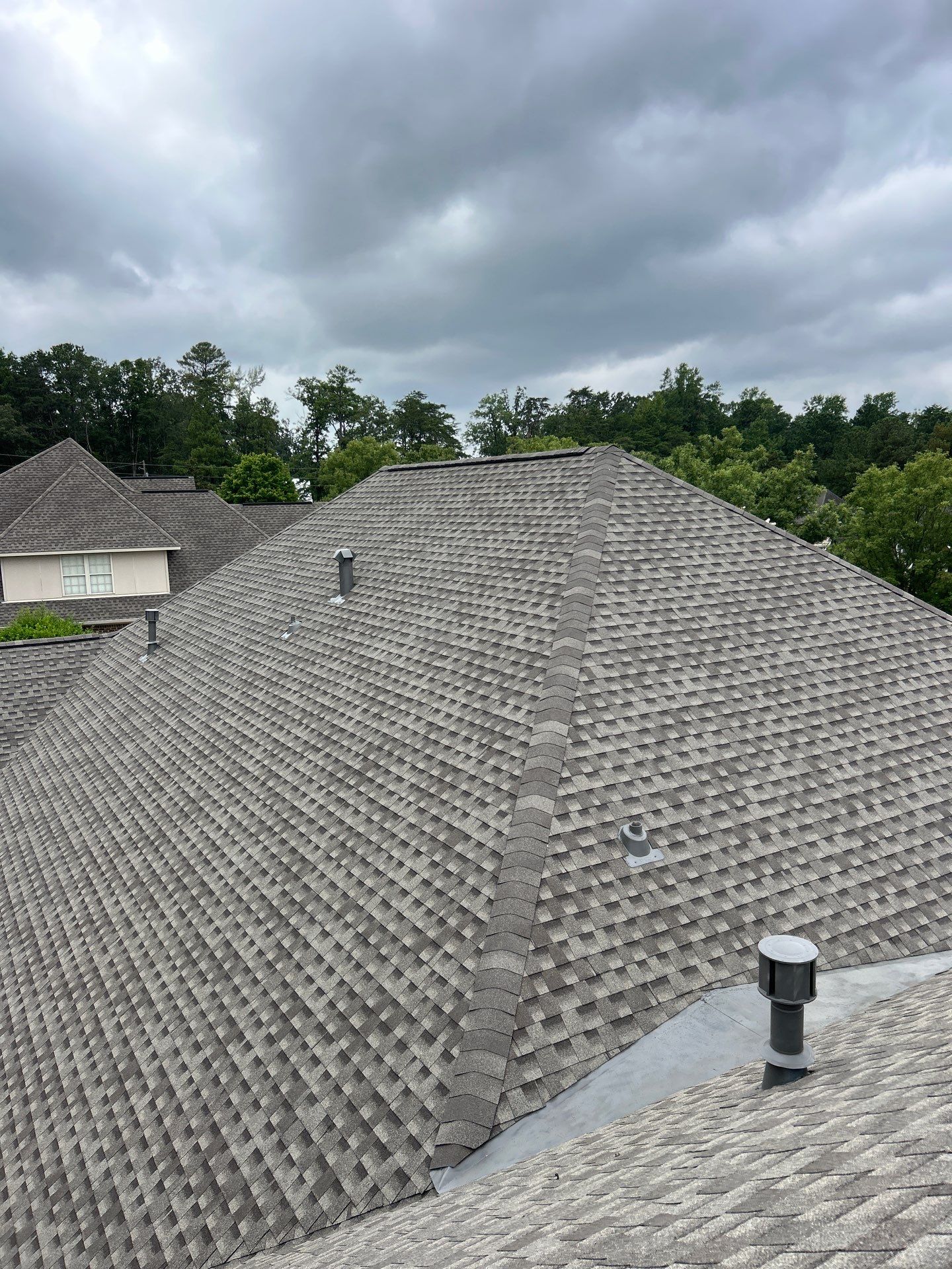Shingle Replacement in Tuscaloosa (Weathered Wood) by The Roofing Dudes