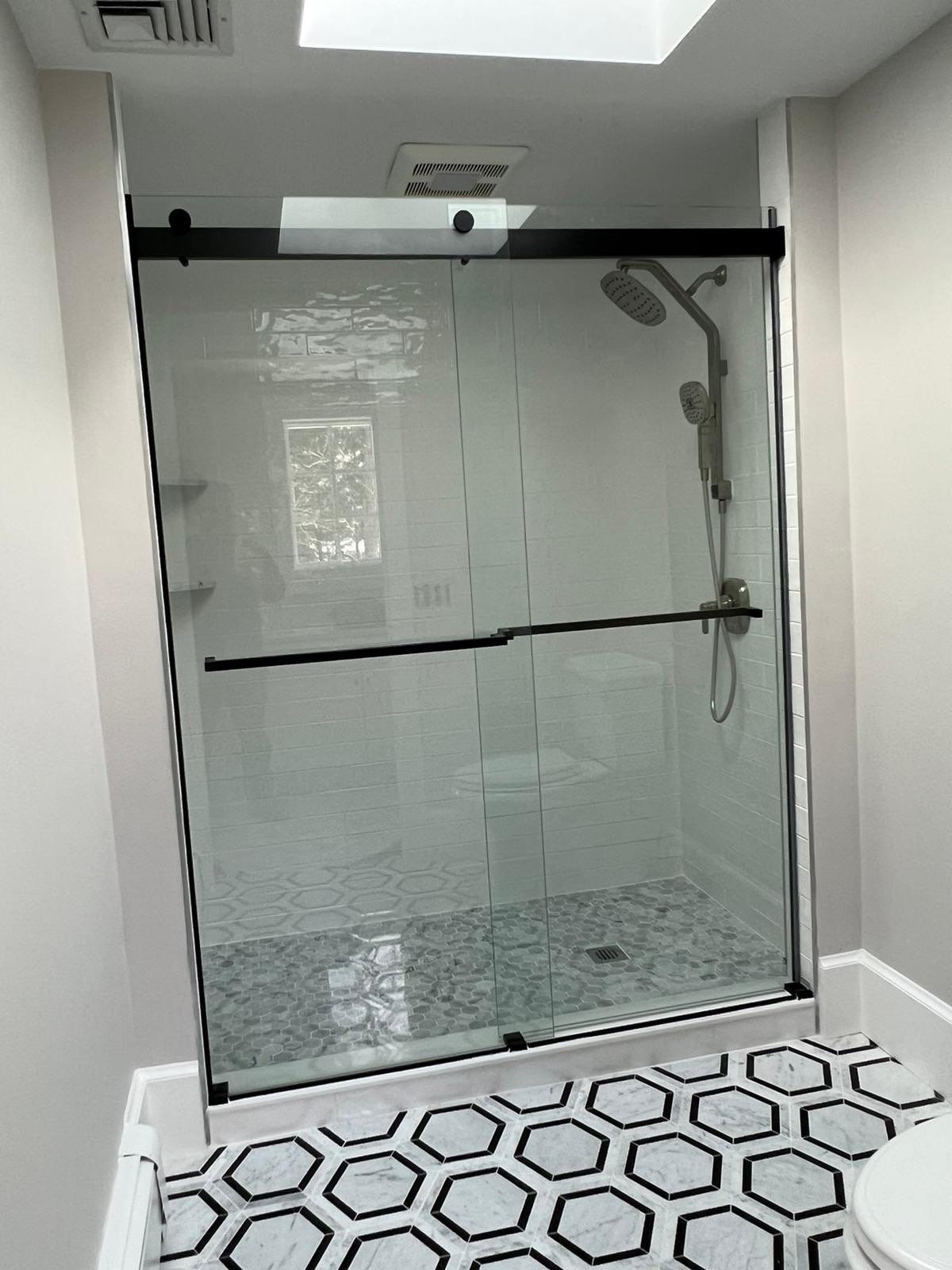 Bathroom Remodel using Tile by Home Concepts Construction