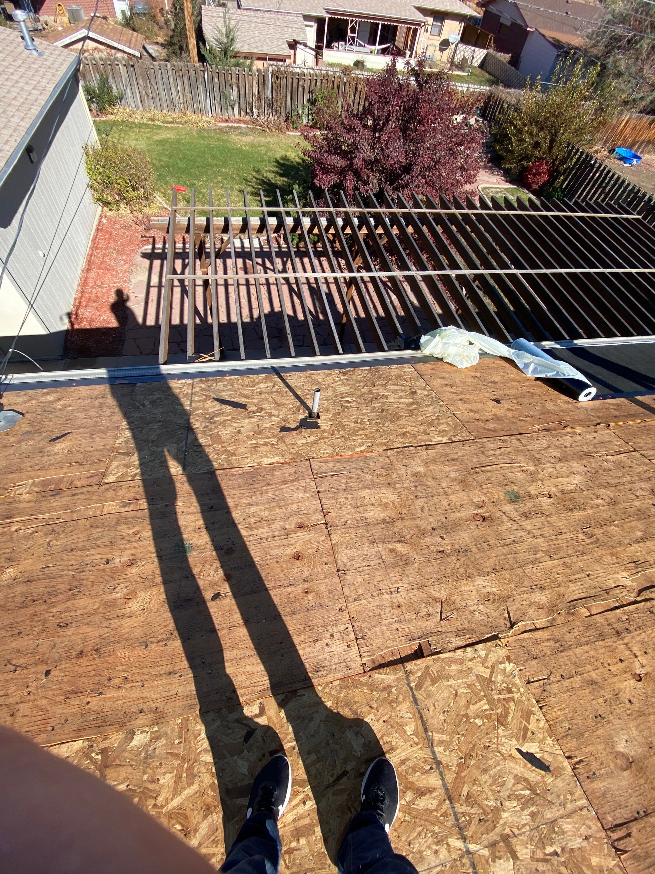 Re-Roof Due to Hail Storm  by Black Belt Roofing 