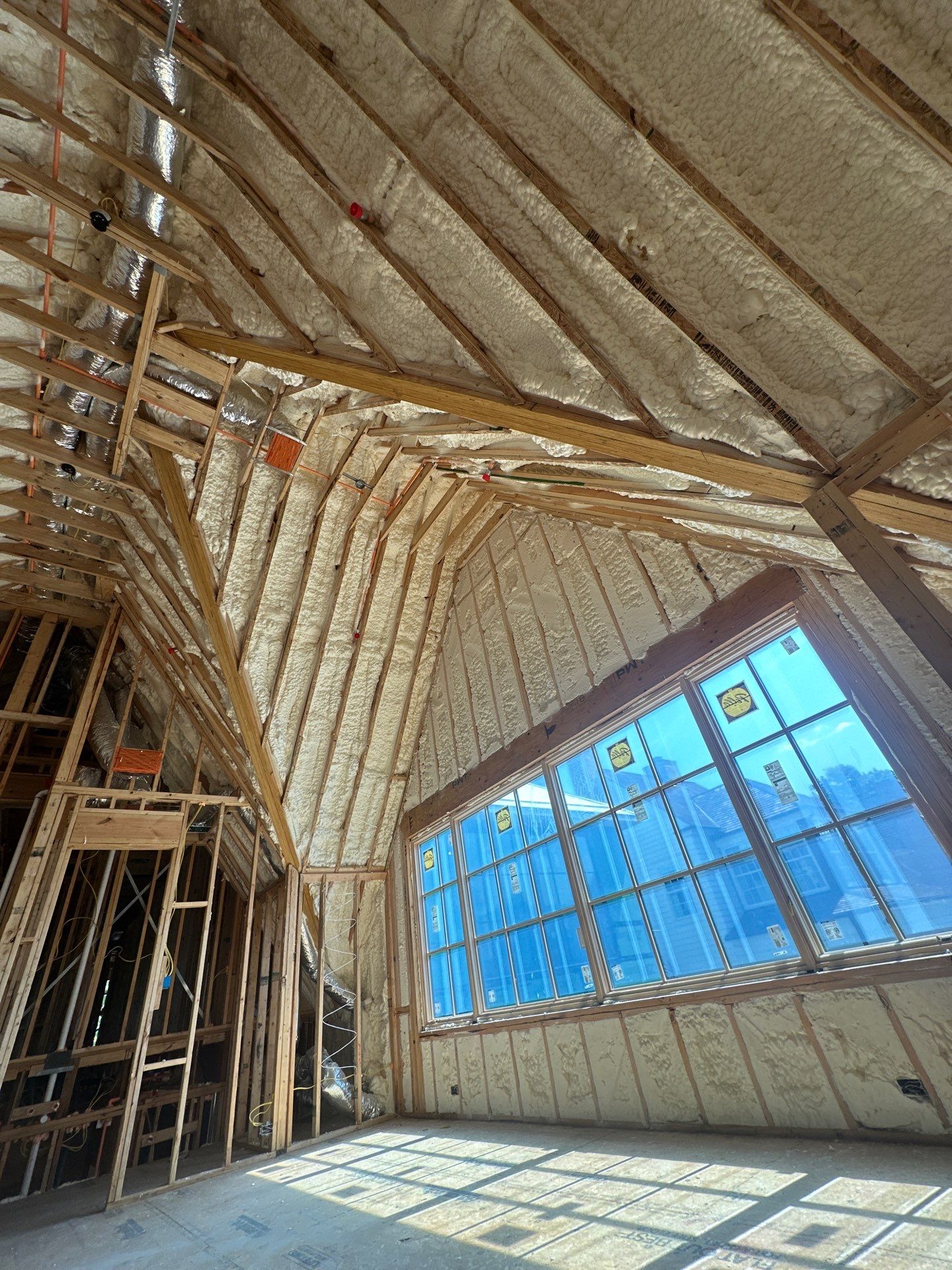 Full encapsulation open cell foam Dallas TX by Apex Insulation Solutions