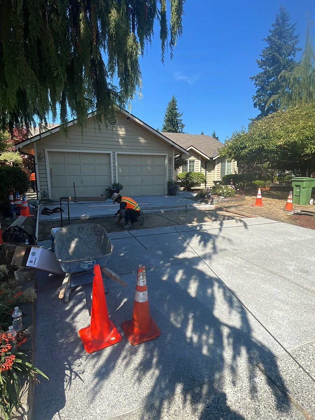 Joan | Concrete Driveway & Walkway   by Jireh Asphalt & Concrete Inc 