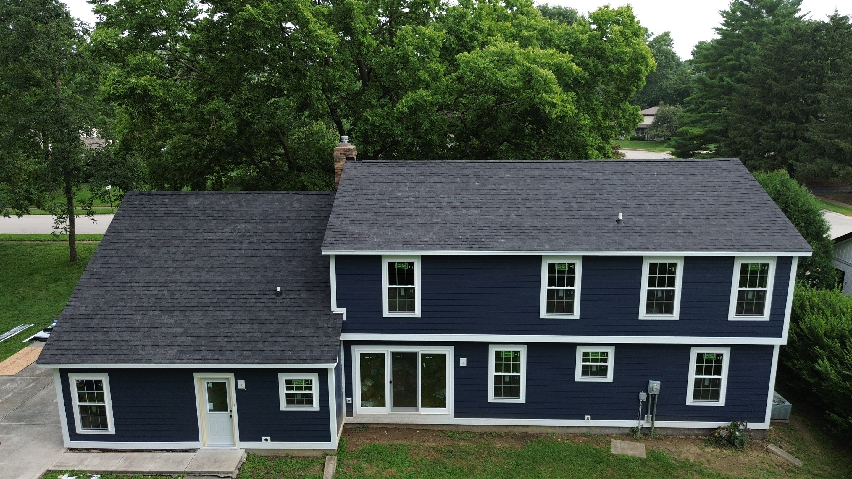 Project in Carmel by Moss Roofing