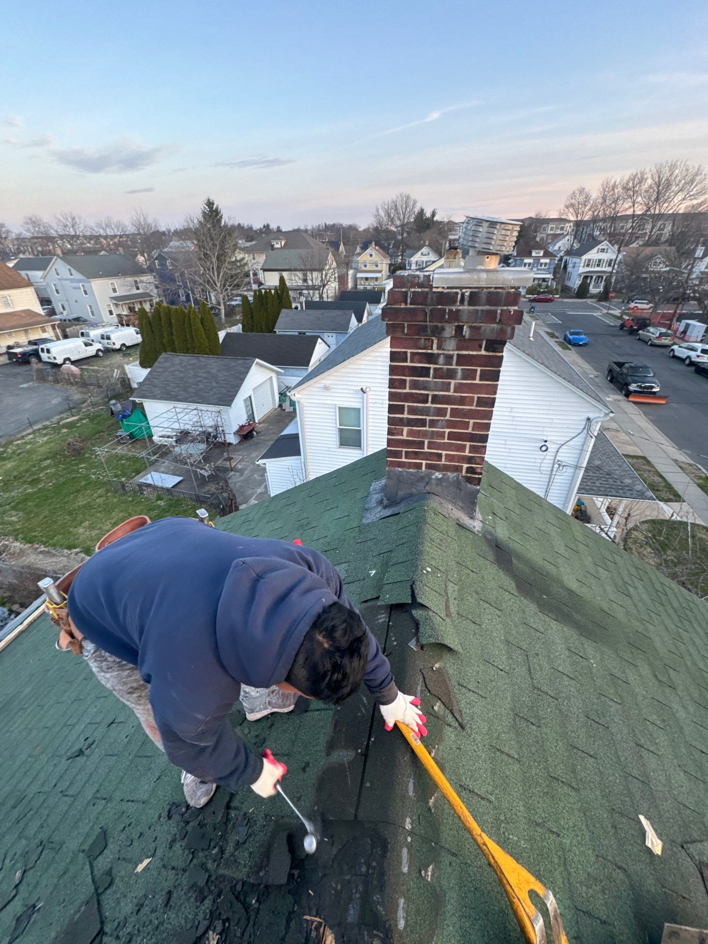 Onyx Black Shingles by Reimagine Roofing