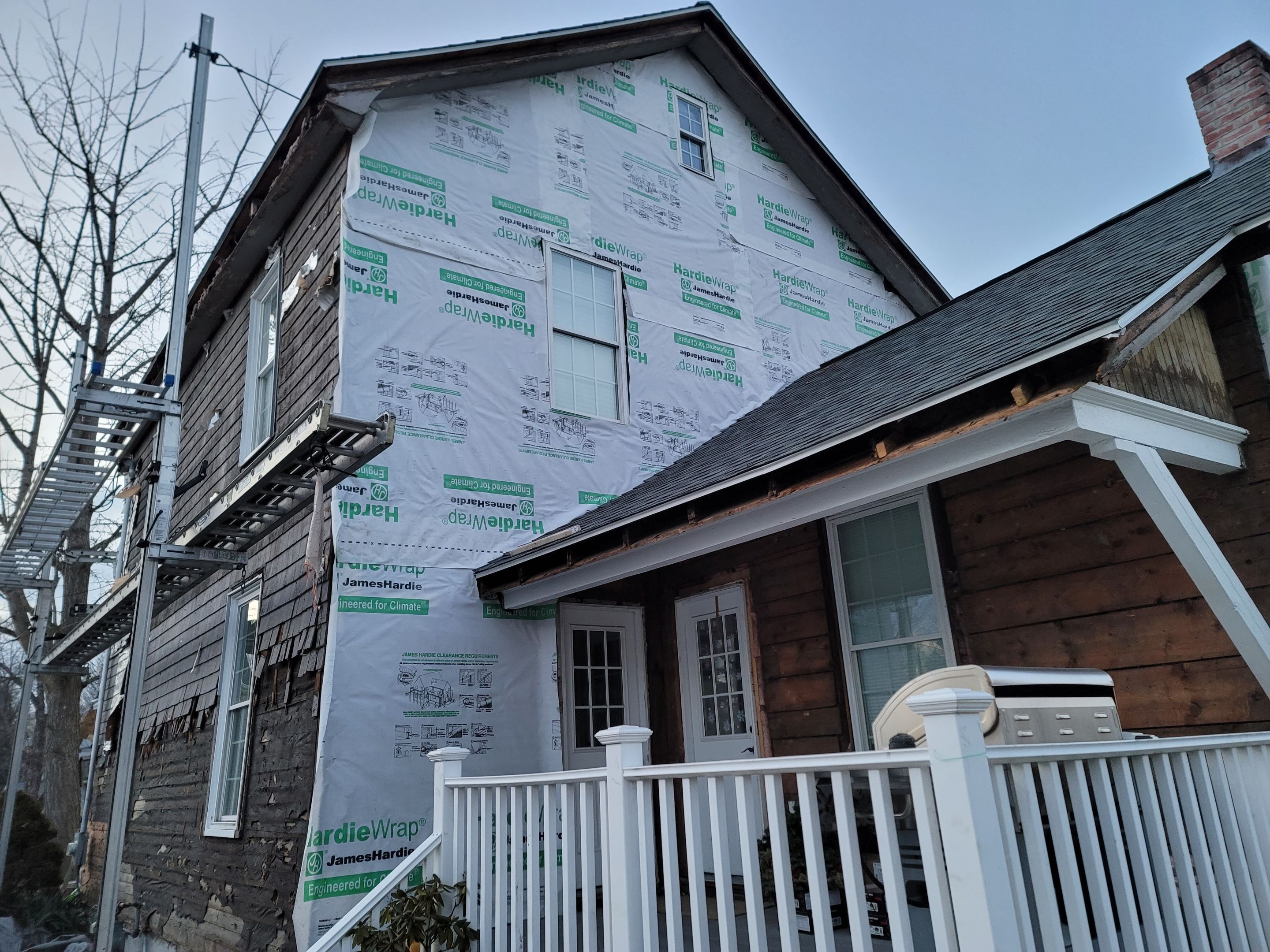Siding Installation using James Hardie by UBrothers Construction