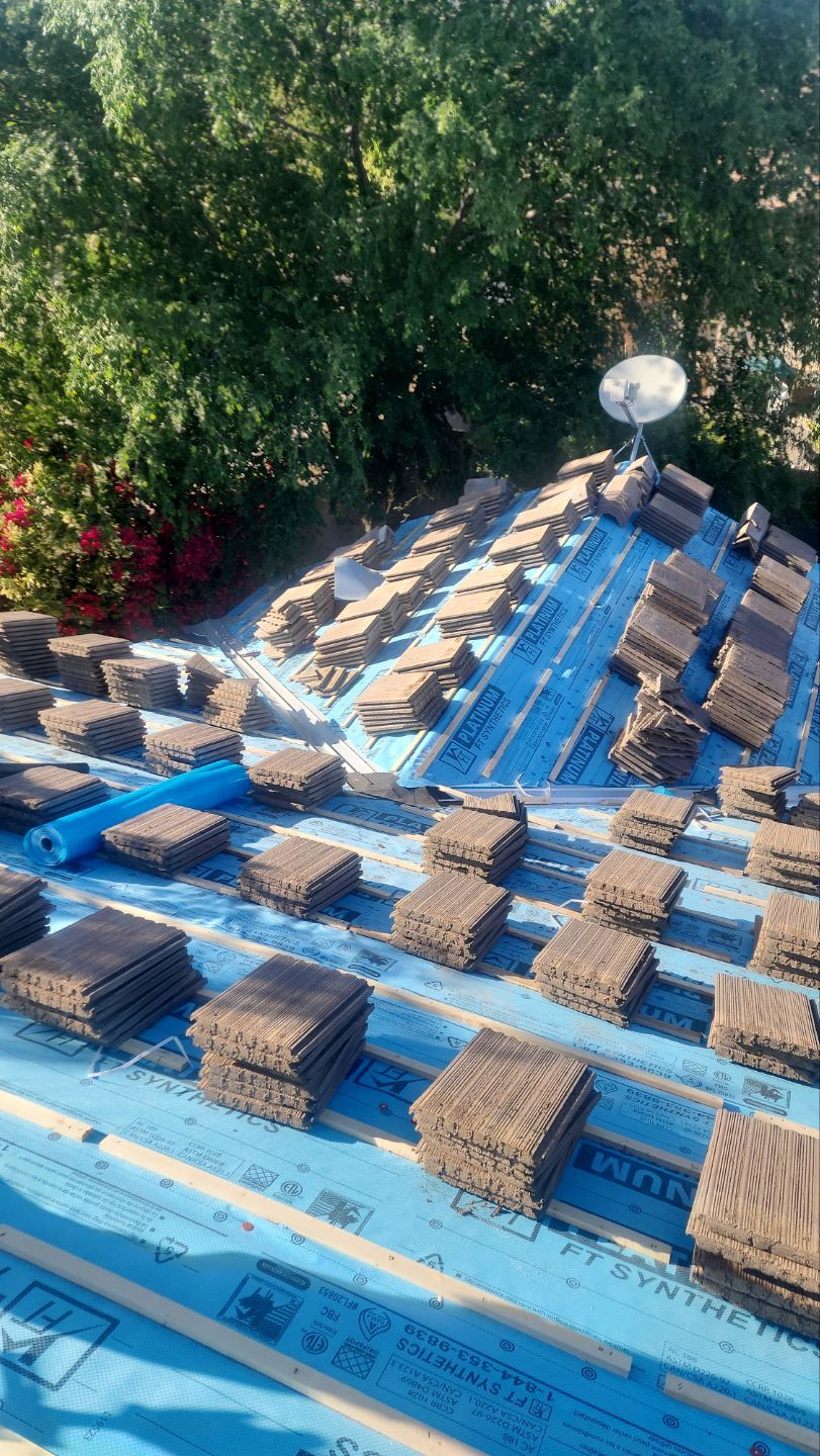 Sandstone Concrete Tile by Reimagine Roofing