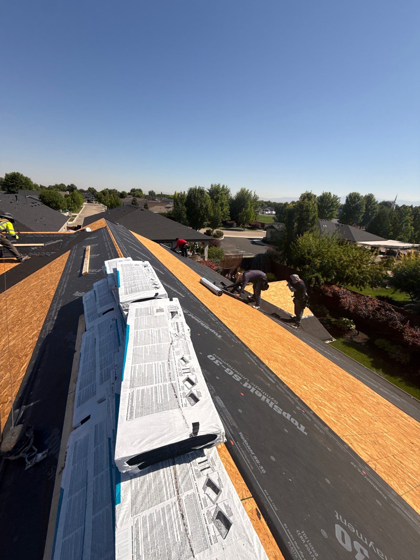 Full Residential Roof Replacement With Architectural Shingles In Meridian by Olive Roofing