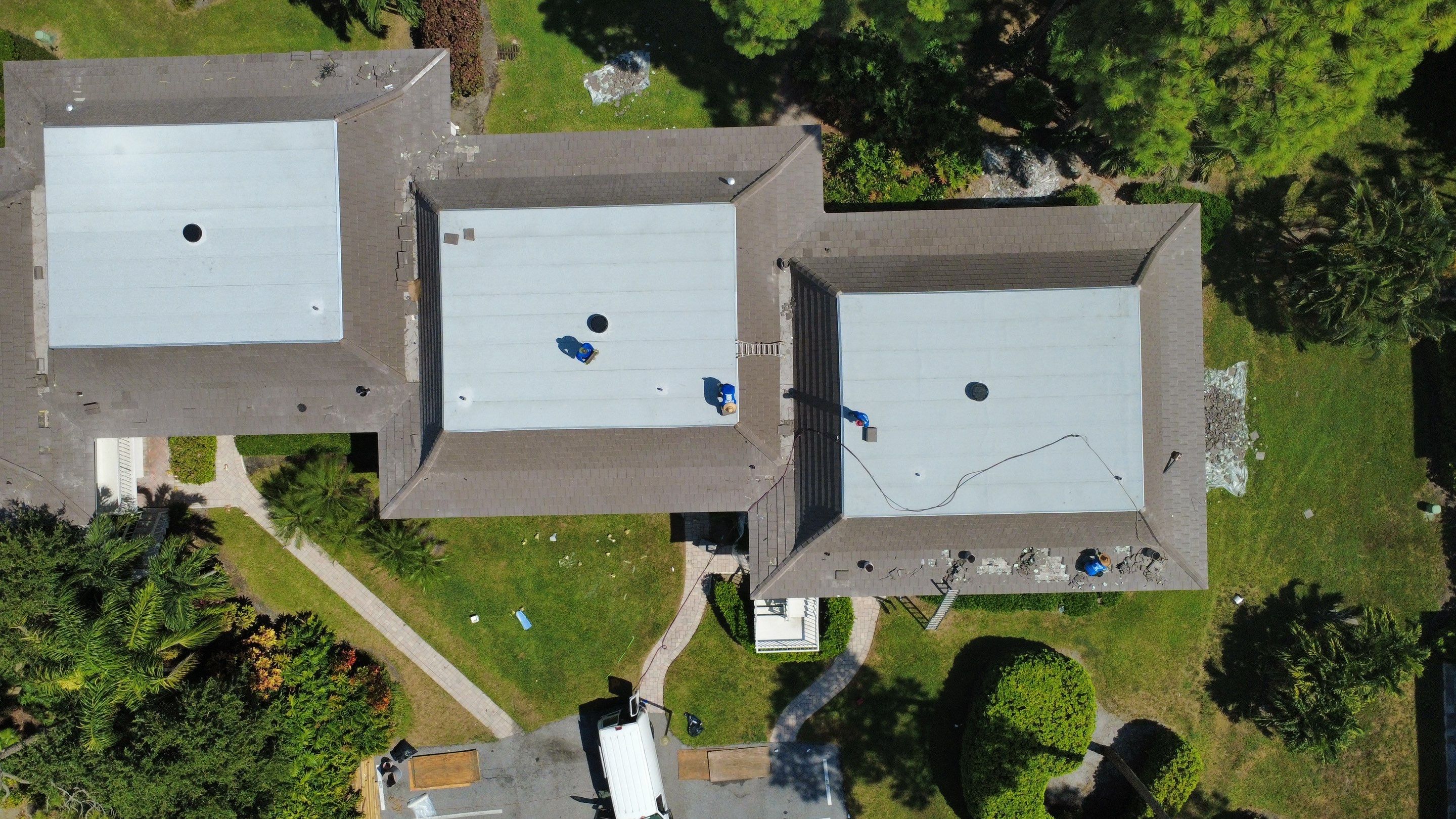 Residential Roofing Installation using Crown by BLUES BROTHERS ROOFING