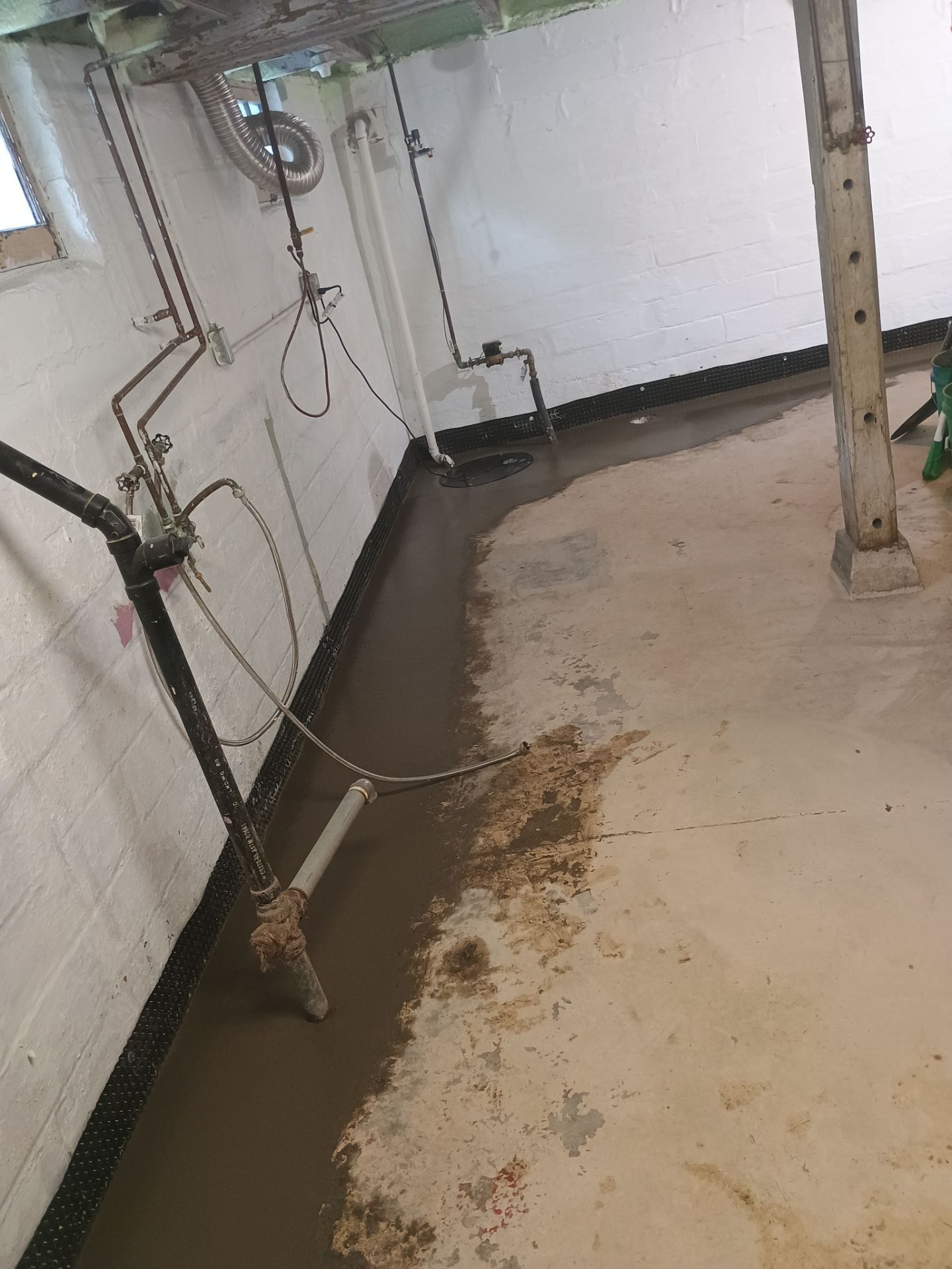 Another Drain Tile Project in the Books by Waterproofing Northeast