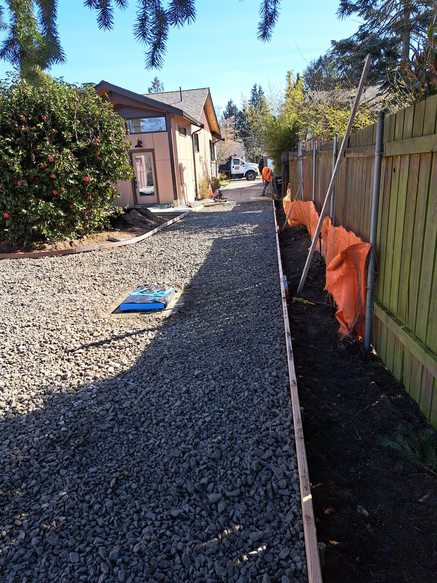 Ron | Pervious Concrete Driveway  by Jireh Asphalt & Concrete Inc 