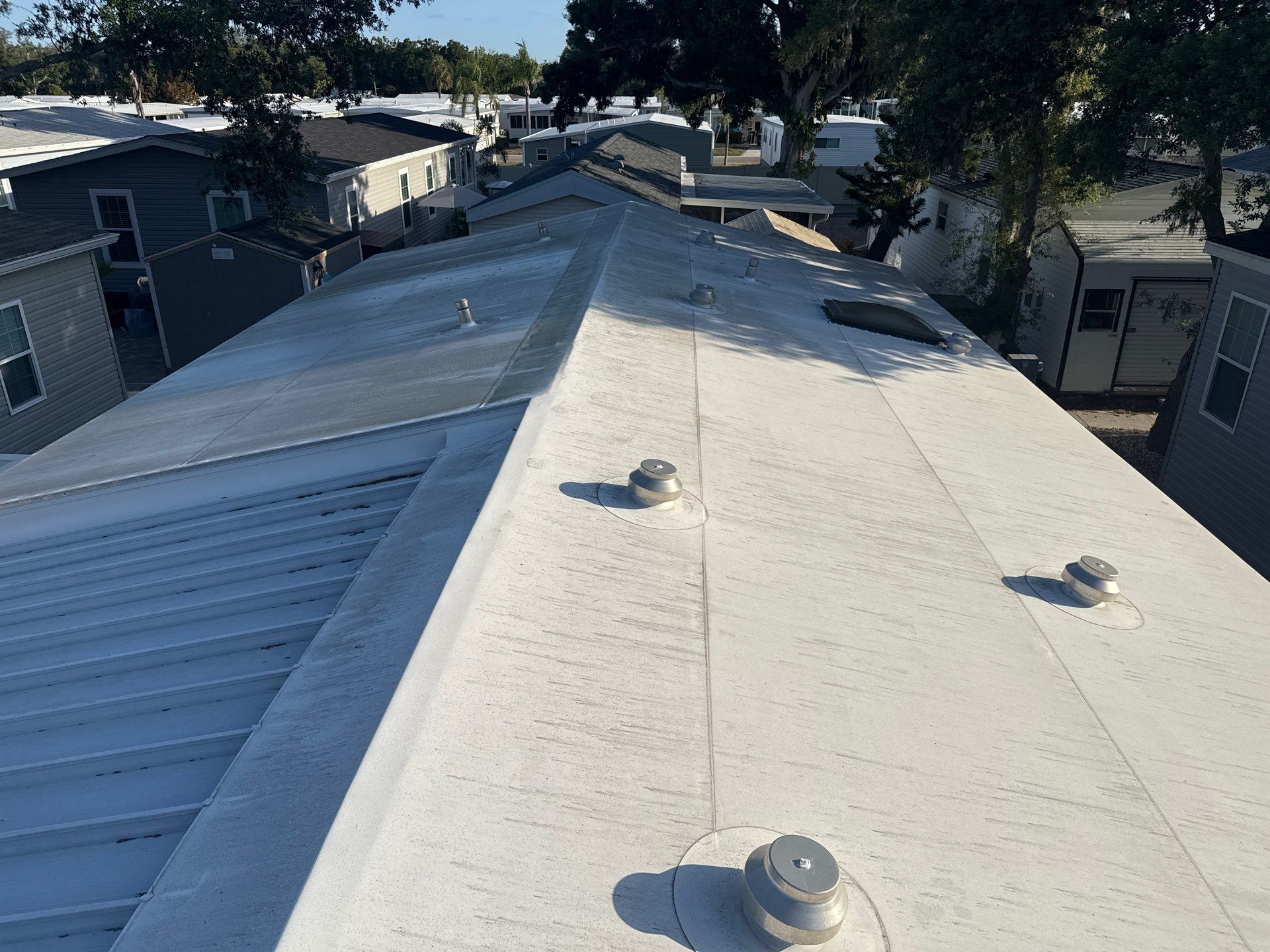 TPO Membrane & Metal Roof Cleaning in Fisherman’s Cove RV Park, Terra Ceia, FL | Sunshine AquaWash by Sunshine AquaWash