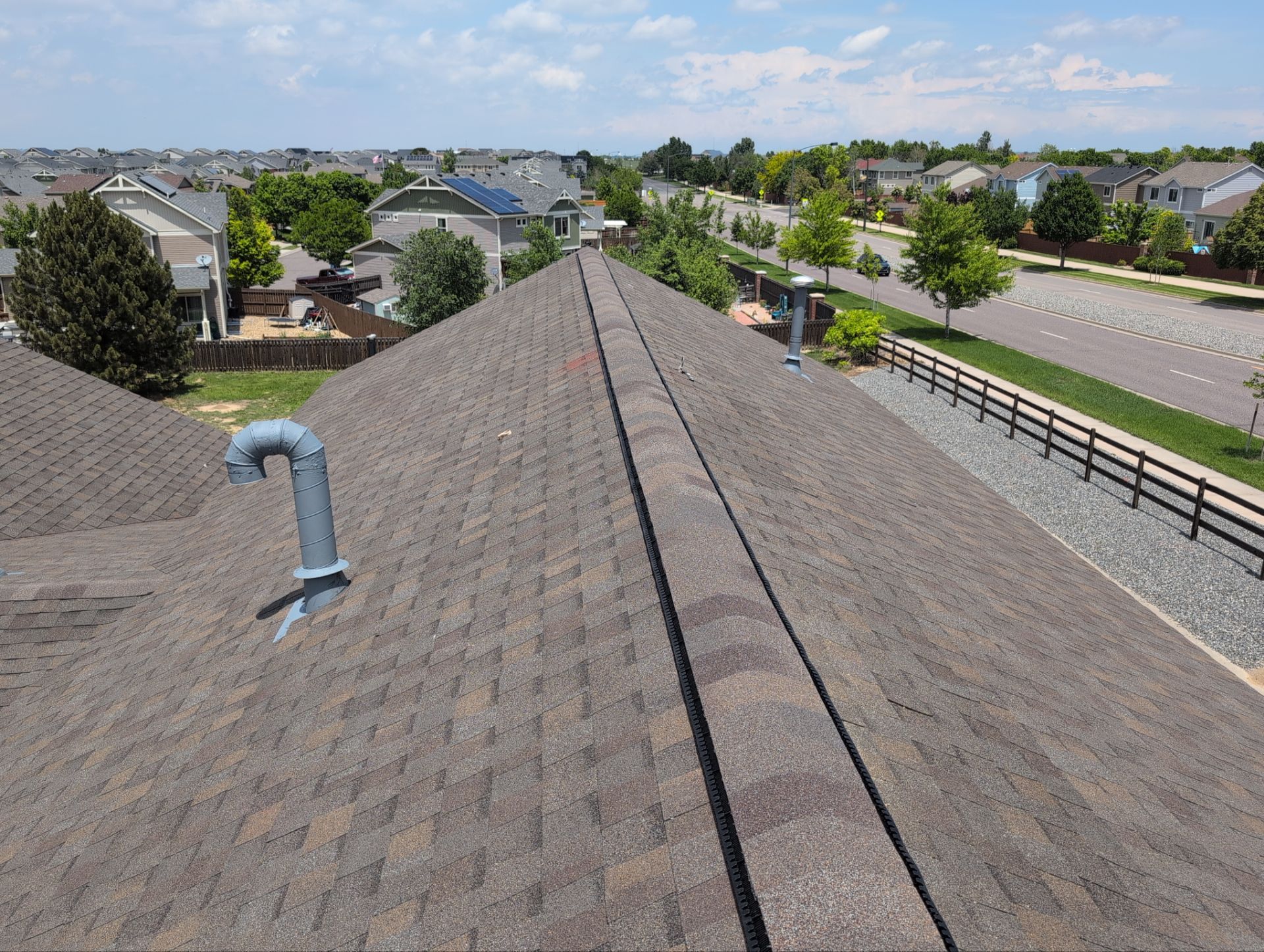 Fire Station Shingle Replacement by Blue Peaks Roofing LLC 