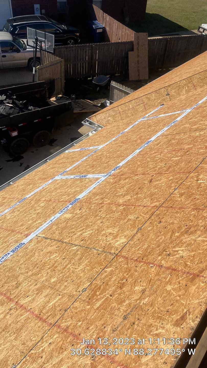 Residential Roofing Installation using Roof Replacement by American Roofing & Construction LLC