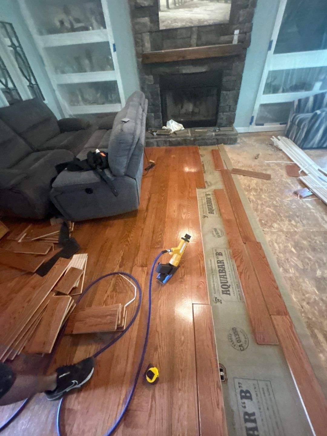Full Floor Replacement by Footprints Floors of Nashville